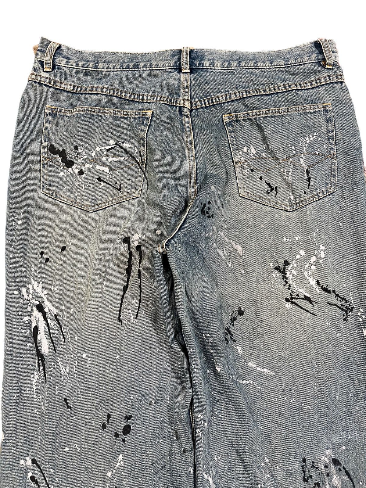 Japanese Brand × Vintage Vintage Amore Puro Paint Splatter Baggy Denim Size US 39 - 6 Thumbnail