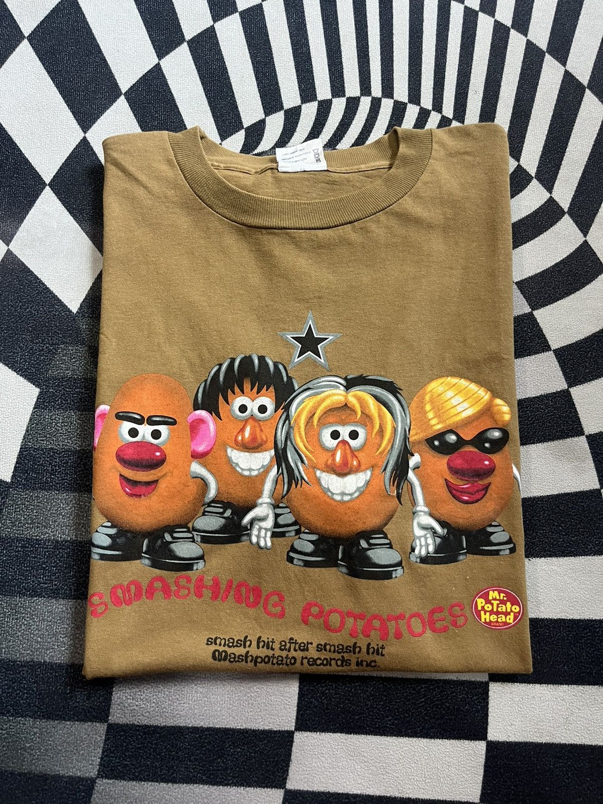 Disney Vintage Smashing Potatoes Mr. Potato Head 1997’s parody Size US XL / EU 56 / 4 - 1 Thumbnail