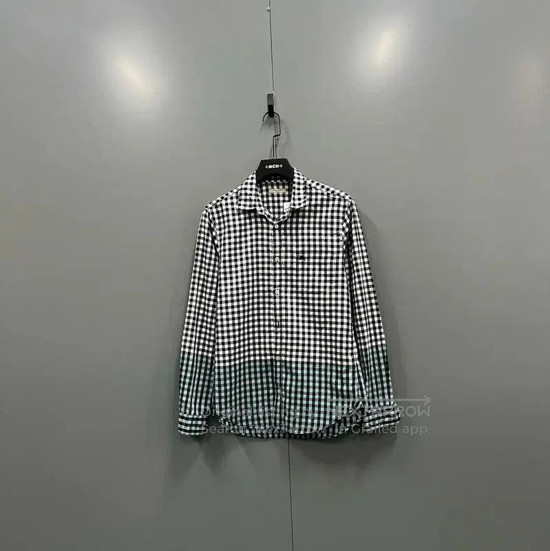 Burberry Burberry Checked Long Sleeve Shirt for Women. Size M / US 6-8 / IT 42-44 - 1 Thumbnail