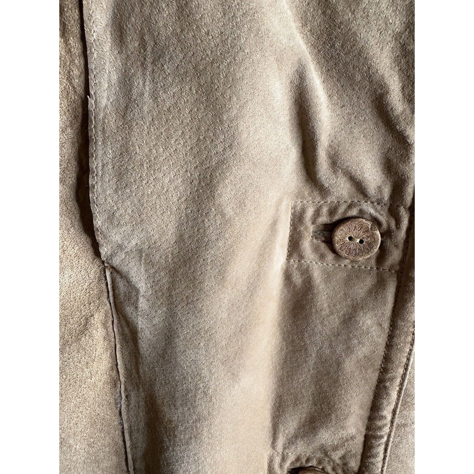 Boston Proper Vtg Penny Lane Y2K Leather Boston Proper Faux Sherpa Womans Size M / US 6-8 / IT 42-44 - 3 Thumbnail
