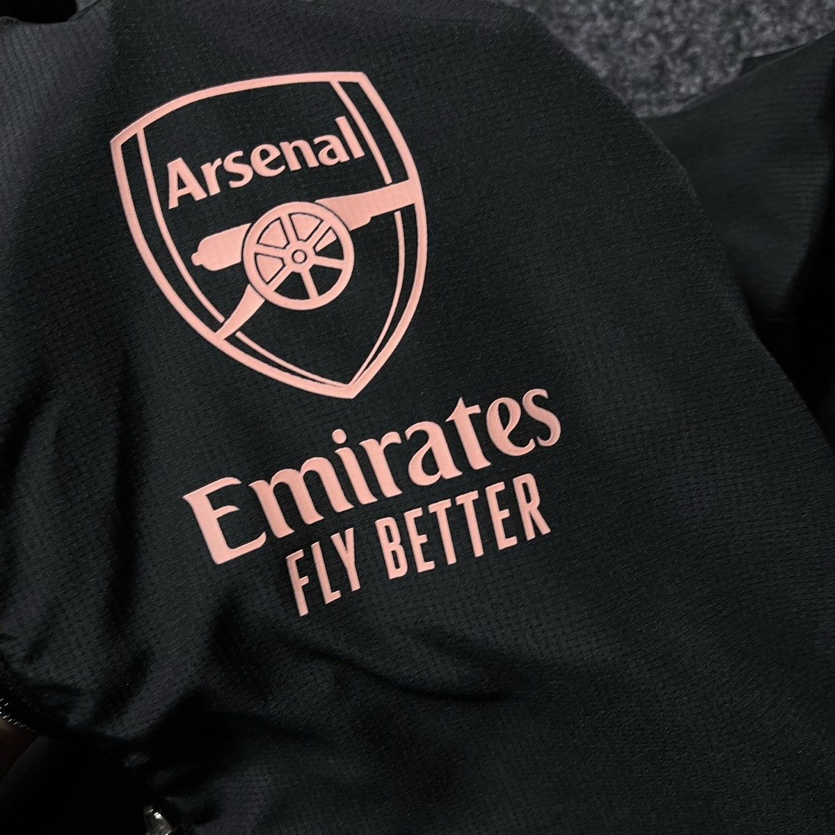Adidas adidas Arsenal Soccer/Football Sports Jacket Black Size US S / EU 44-46 / 1 - 9 Thumbnail