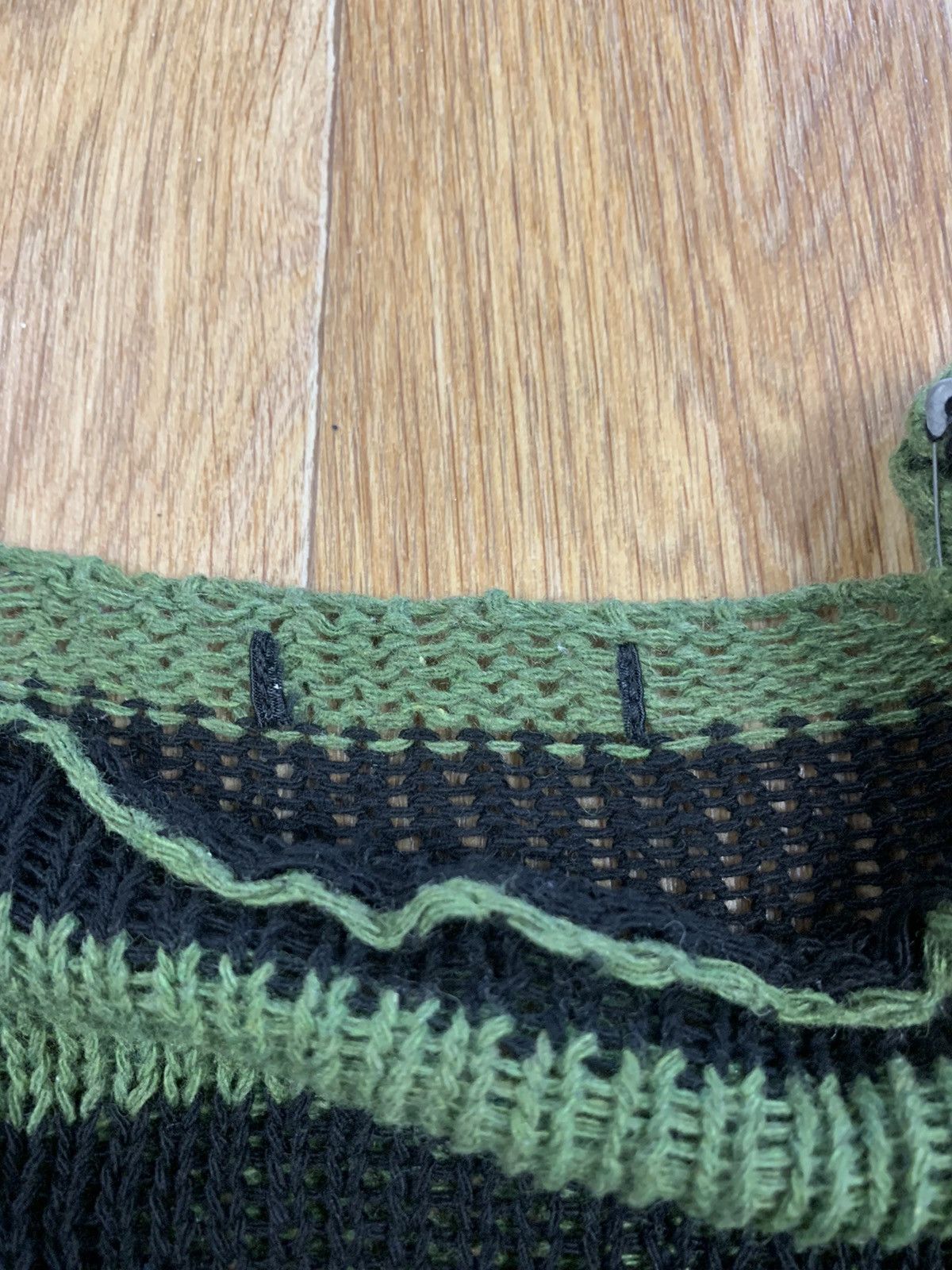 If Six Was Nine Rare Punk Distressed Sweater Junya Watanabe Style Vivienne Size ONE SIZE - 2 Thumbnail
