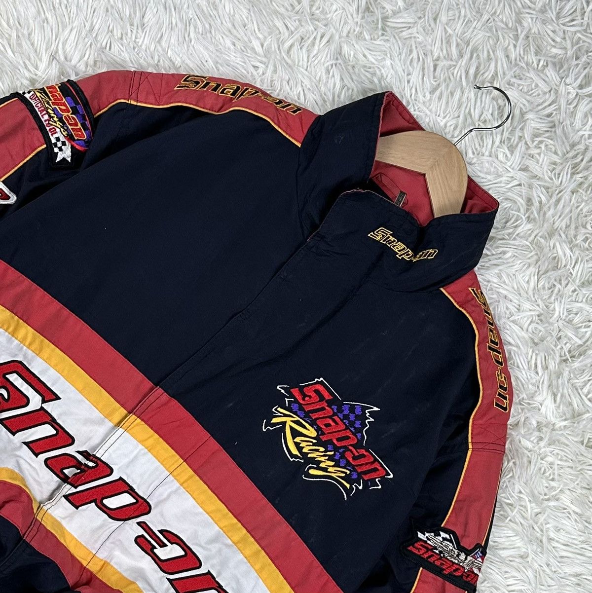 Japanese Brand × Vintage SNAP-ON Racing MotorSport Hooded jacket🔥 Size US L / EU 52-54 / 3 - 2 Thumbnail