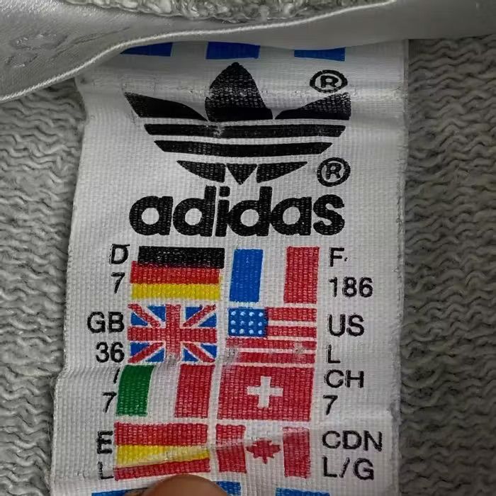 Adidas × Vintage Sport Pants Trousers Adidas Originals Vintage Size L Grey Size US 36 / EU 52 - 6 Thumbnail