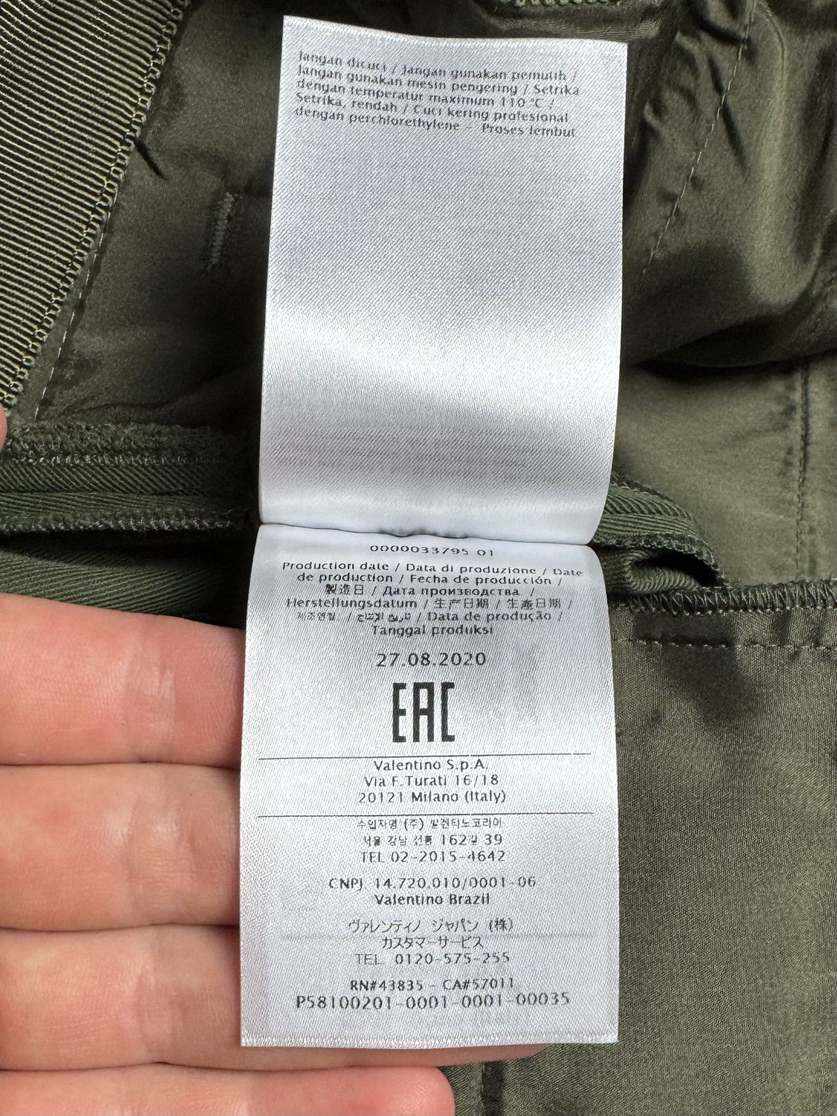 RED Valentino RED Valentino Cotton Wool Cargo Shorts size 36 Size 26" / US 2 / IT 38 - 17 Thumbnail