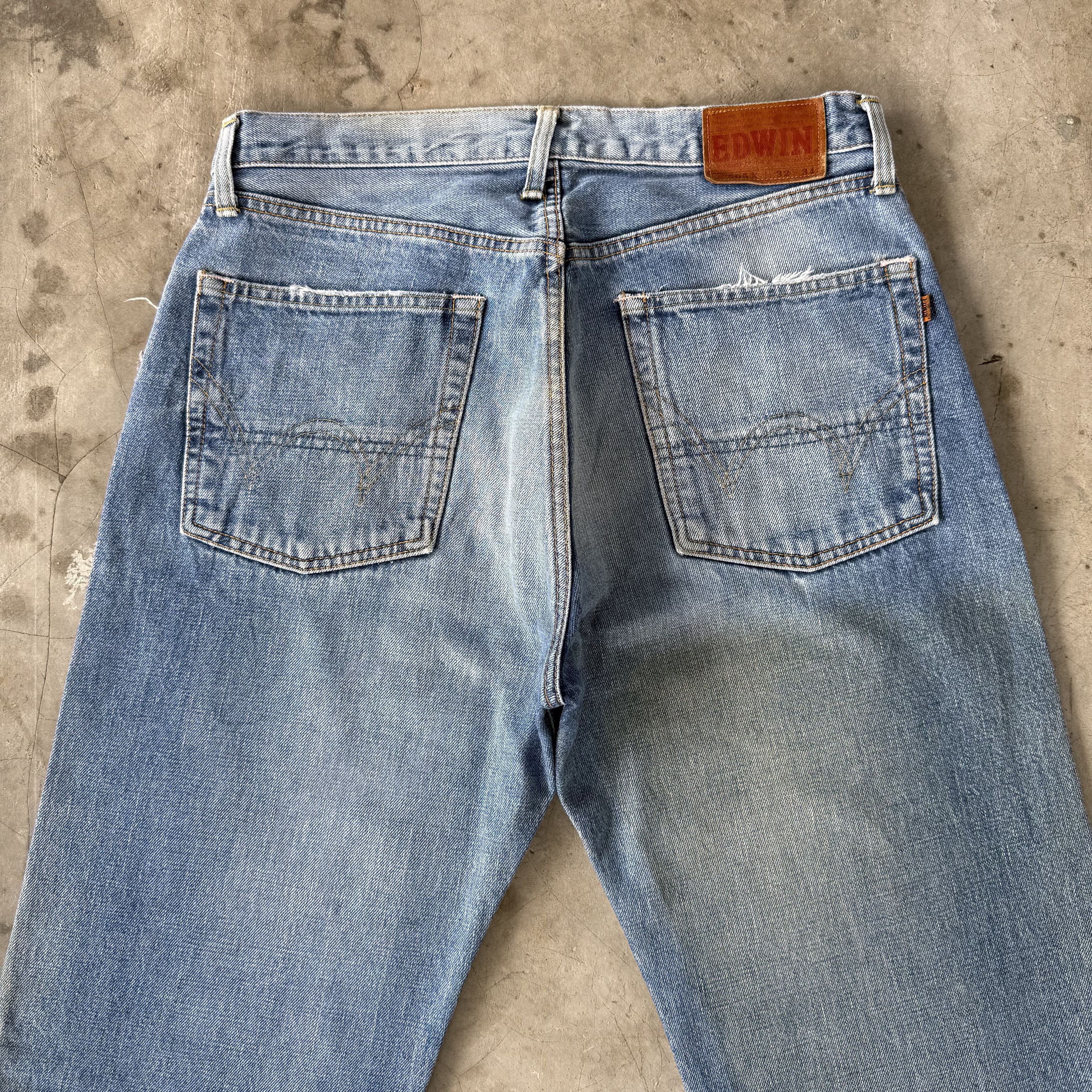 Edwin W33 Vintage Edwin Selvedge Denim Jean Pants Size US 33 - 9 Thumbnail