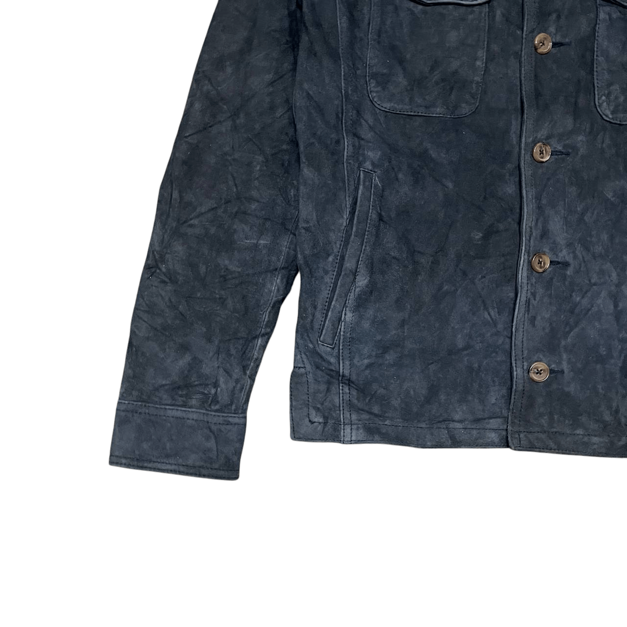 junhashimoto Junhashimoto x Nano Universe Goat Skin Leather Jacket Size US M / EU 48-50 / 2 - 3 Thumbnail