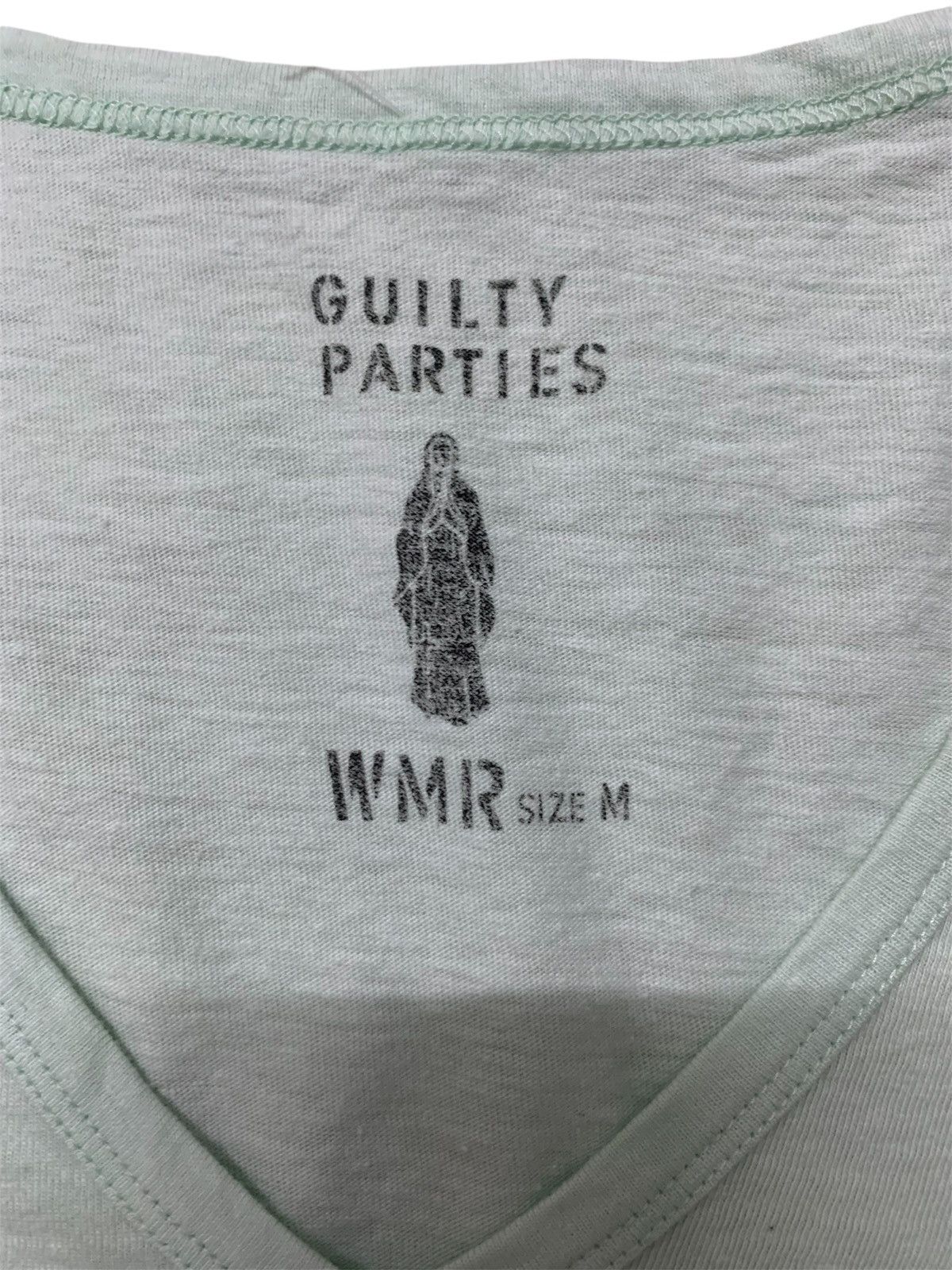 Japanese Brand × Wacko Maria Wako maria plain v neck tshirt Size US M / EU 48-50 / 2 - 10 Thumbnail