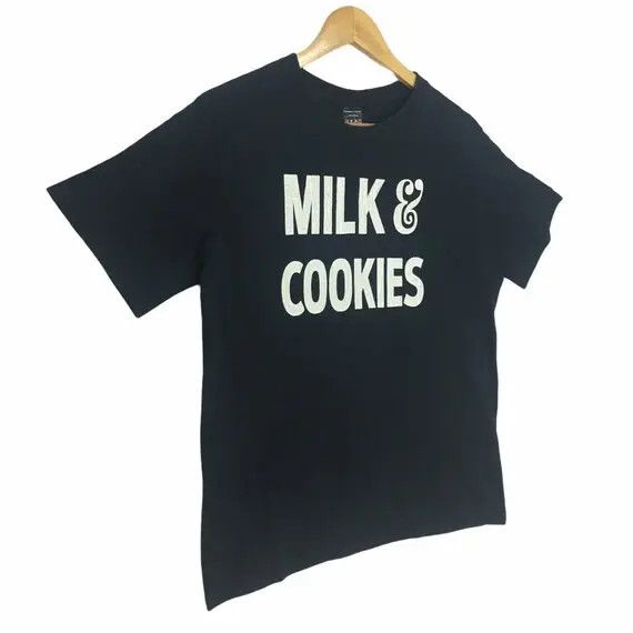 Number (N)ine NUMBER (N)INE Takahiro Miyashita Milk & Cookies Tee Shirt Size US M / EU 48-50 / 2 - 3 Thumbnail