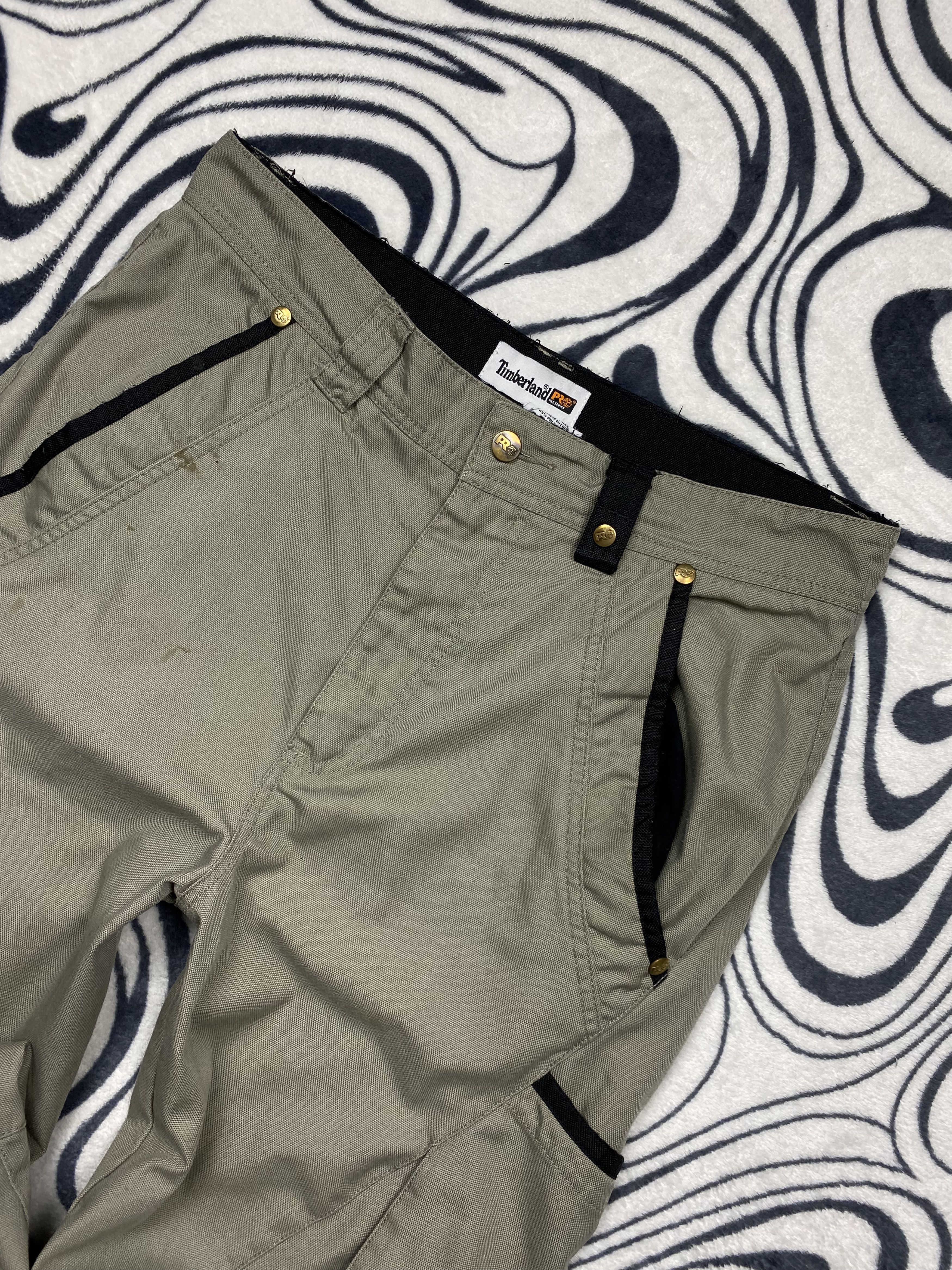 20471120 Timberland Vintage Workwear Cargo Pants Size US 38 / EU 54 - 2 Thumbnail