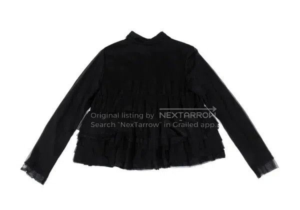 Comme des Garcons Comme Des Garcons Black vintage lace-edged blouse Size S / US 4 / IT 40 - 3 Thumbnail