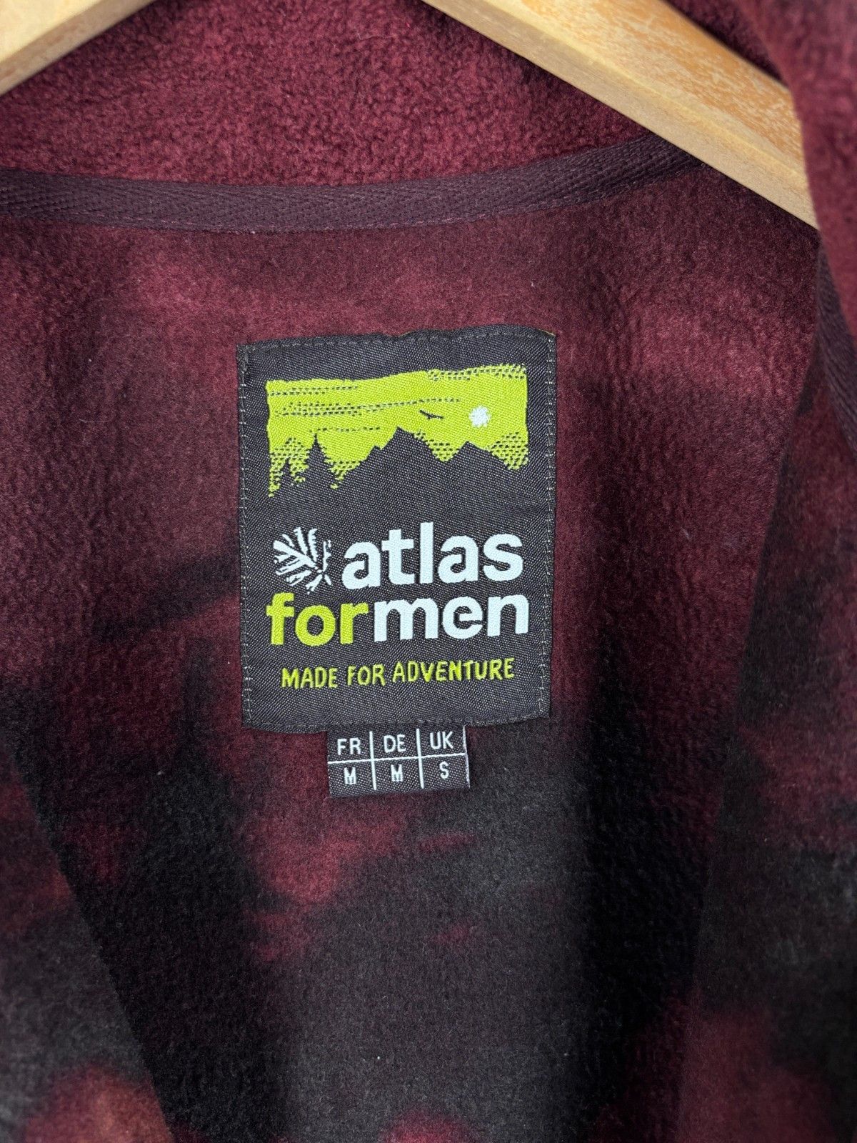 Other Atlas for Men Nature Eagle Wolf Fleece Pullover Jacket S-M Size US M / EU 48-50 / 2 - 8 Thumbnail