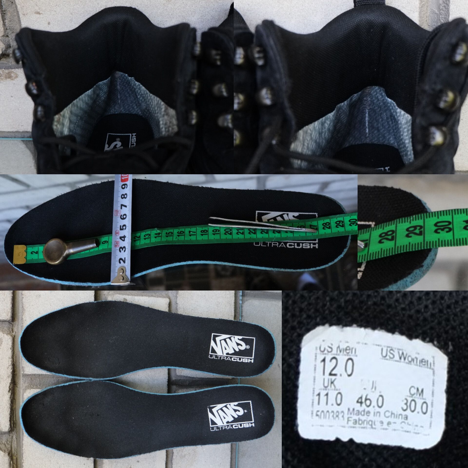 Vans Vans UltraRange High GTX Gore-tex MTE Checkerboard Sneakers Size US 12 / EU 45 - 21 Thumbnail