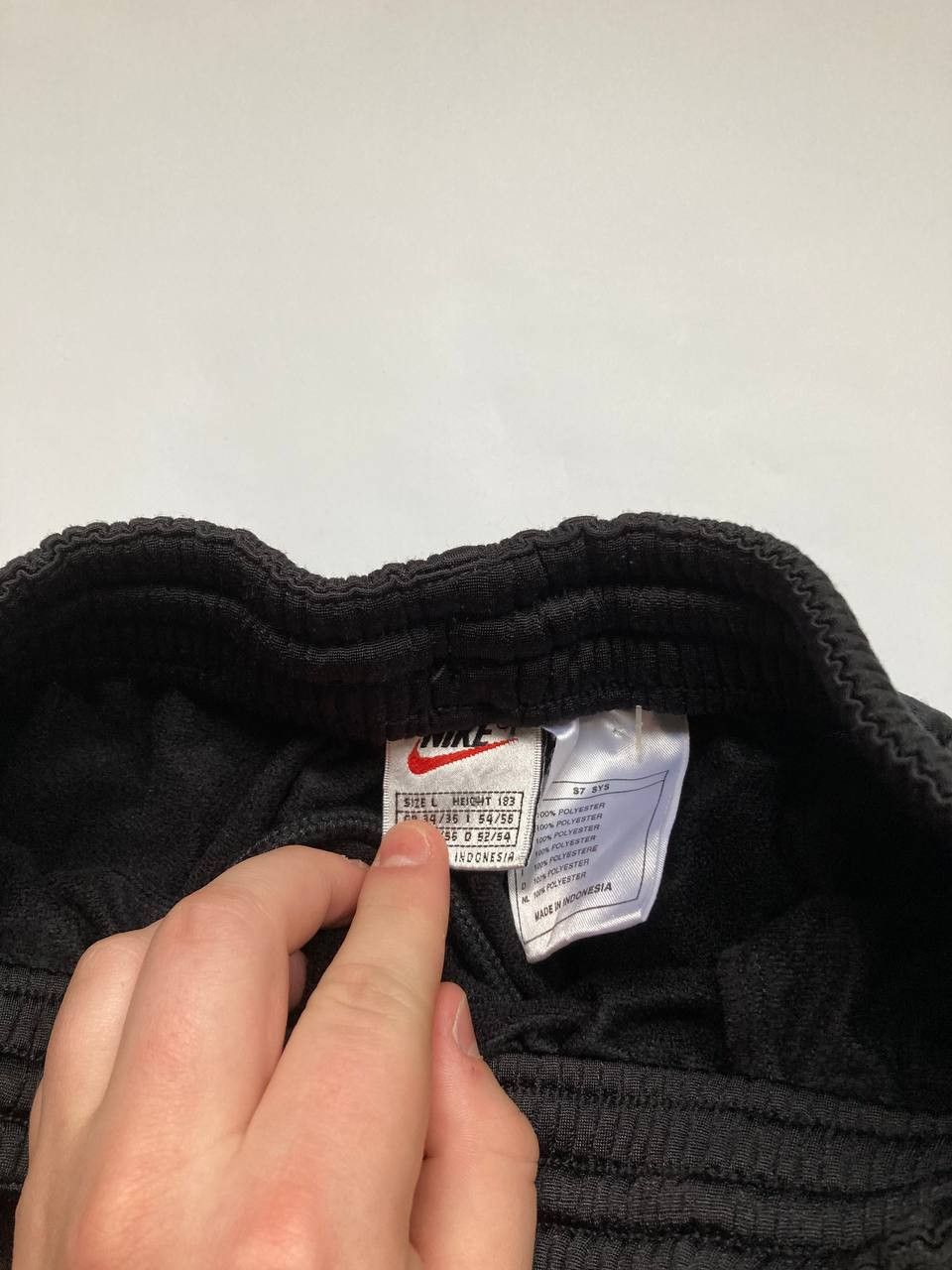 Nike × Vintage Vintage Nike Track Pants Nylon Drill Y2K Style Size US 36 / EU 52 - 3 Thumbnail