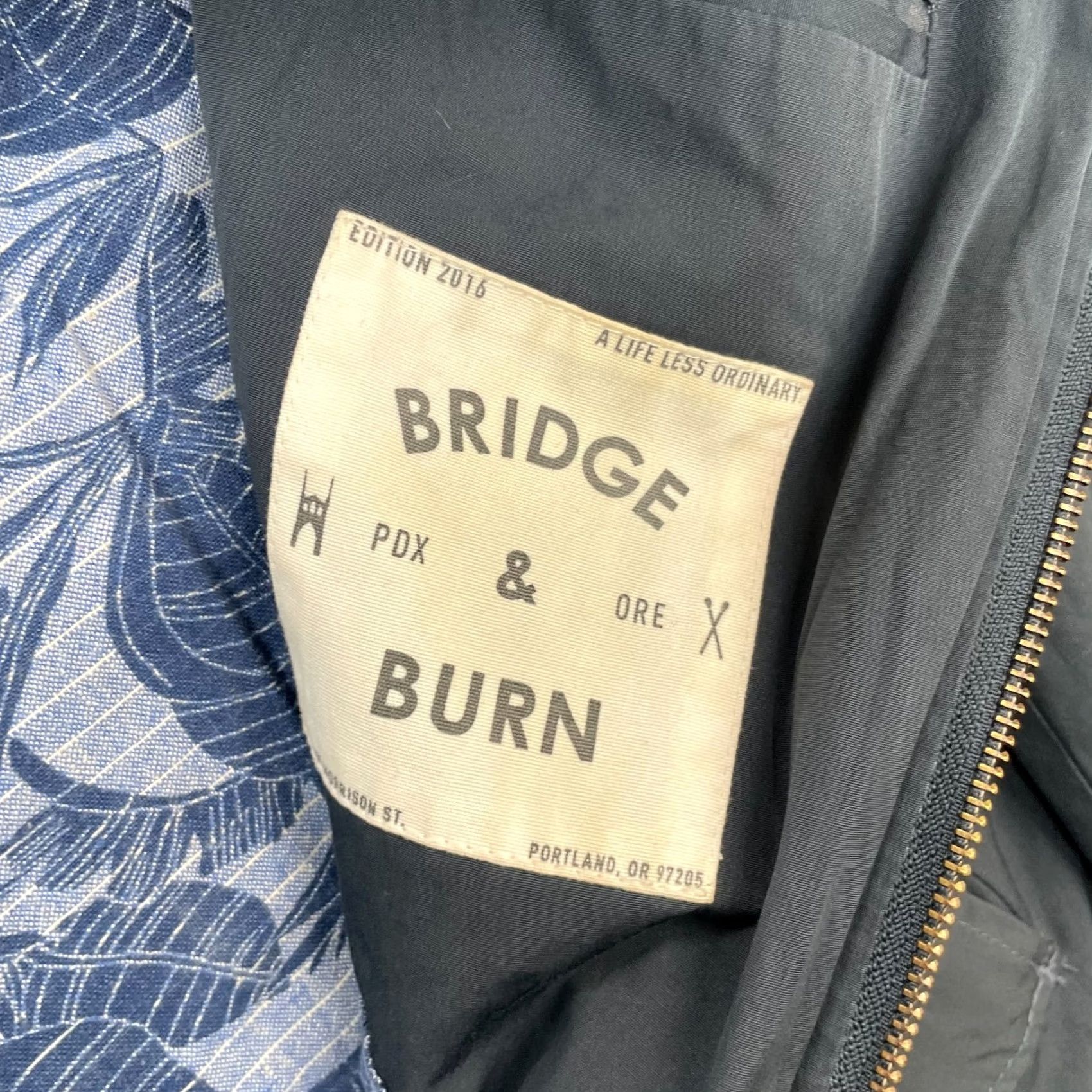 Vintage Bridge & Burn Jacket Womens Small Black Cotton Hooded Full Zip Coat Size S / US 4 / IT 40 - 6 Thumbnail