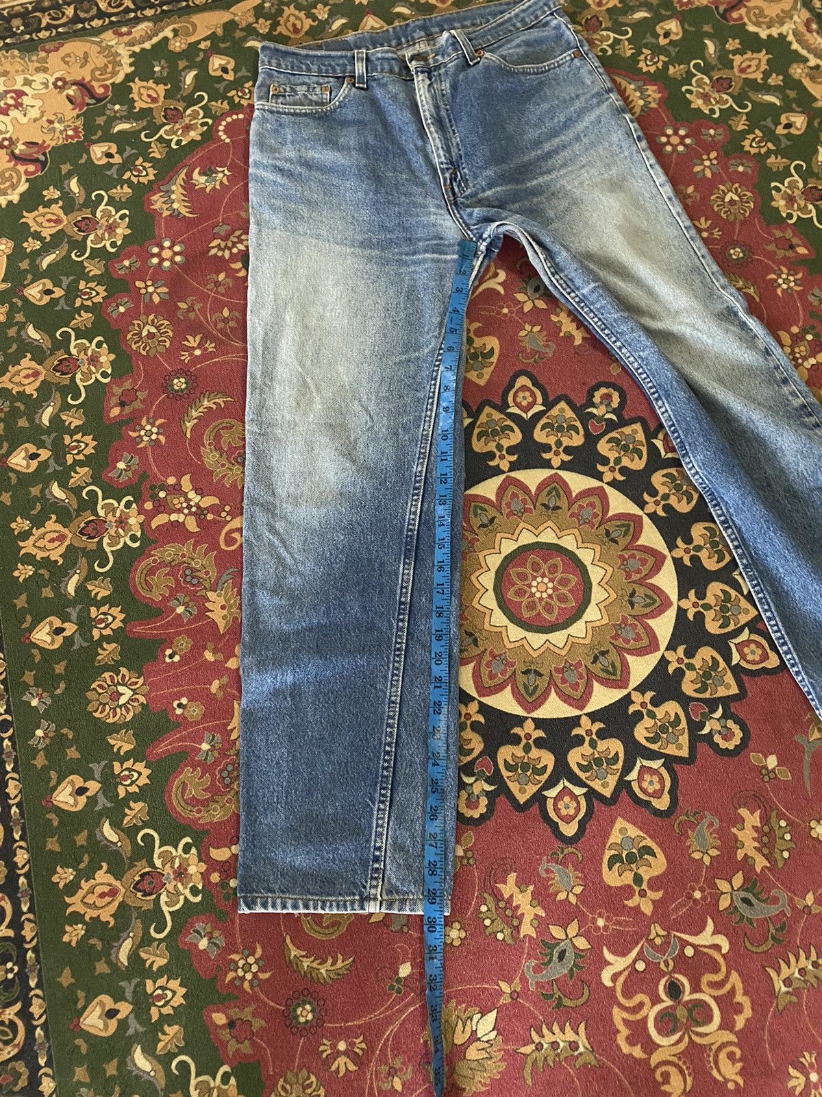 Levi's × Vintage 🔥VERYRARE🔥🔥Vintage Levi’s Distressed Denim Size US 33 - 15 Thumbnail