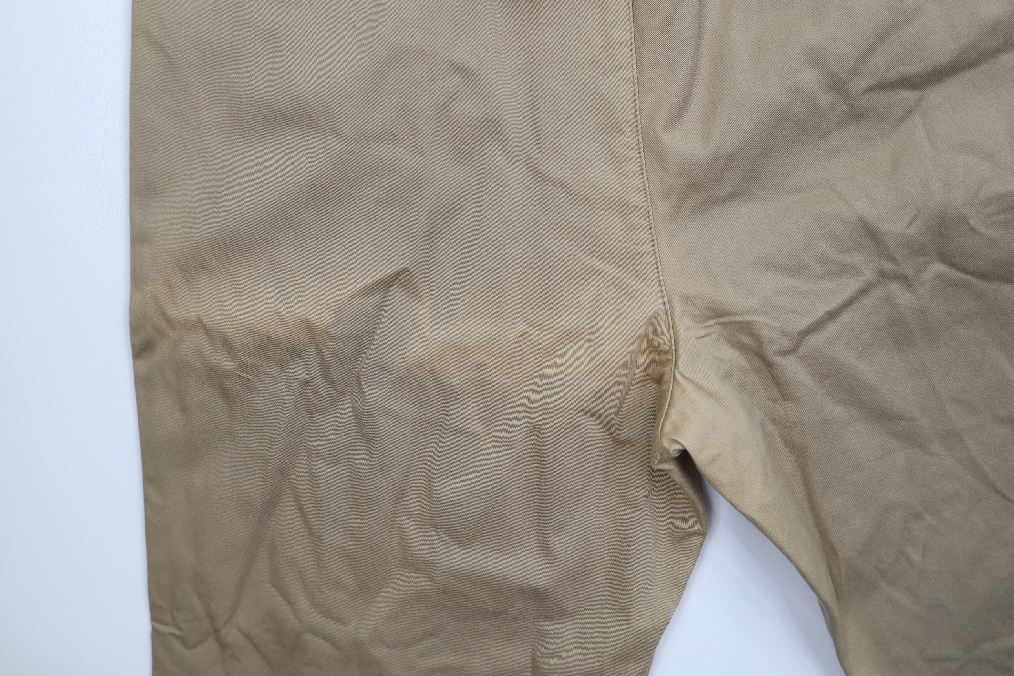 Eddie Bauer Vintage 90s Eddie Bauer Flannel Lined Wide Leg Chino Pants Size US 36 / EU 52 - 12 Thumbnail