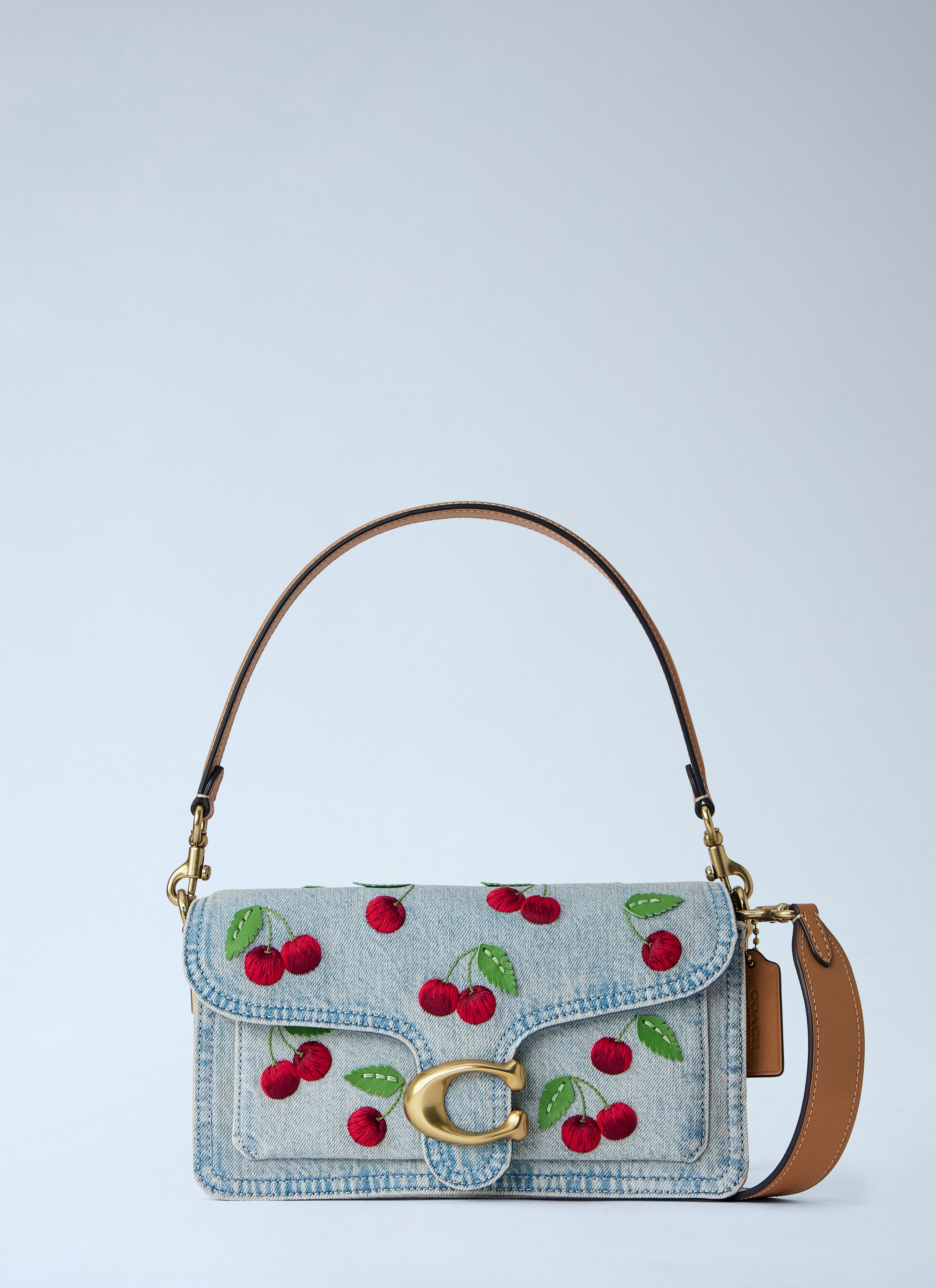 Coach Tabby Shoulder Bag 26 With Cherry Embroidery Size ONE SIZE - 1 Thumbnail