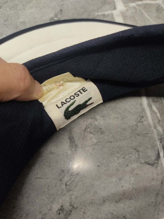 Lacoste Vintage Lacoste Half Cap Hat Size ONE SIZE - 4 Thumbnail