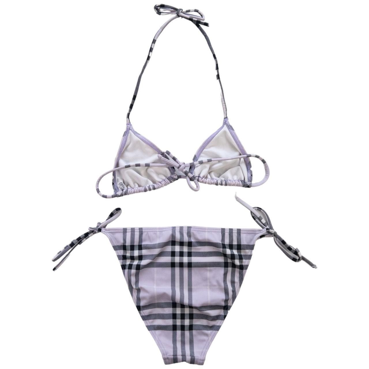 Burberry Vintage Burberry Nova Check Bikini Women's Size M Size M / US 6-8 / IT 42-44 - 2 Thumbnail