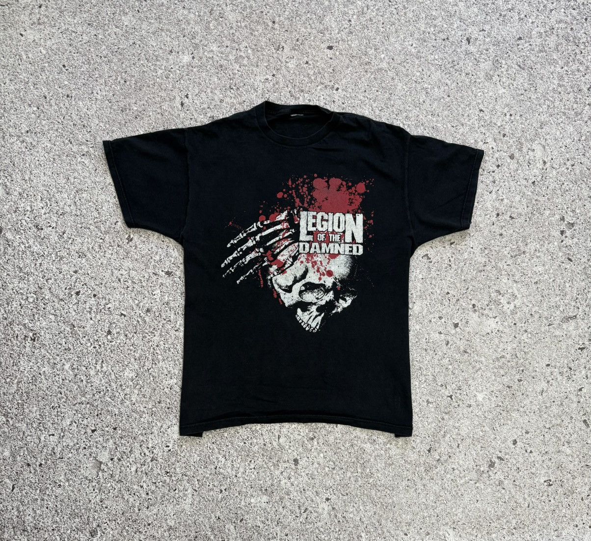 Band Tees Vintage 2008 Legion Of The Damned Feel The Blade T-Shirt Size US XL / EU 56 / 4 - 3 Thumbnail