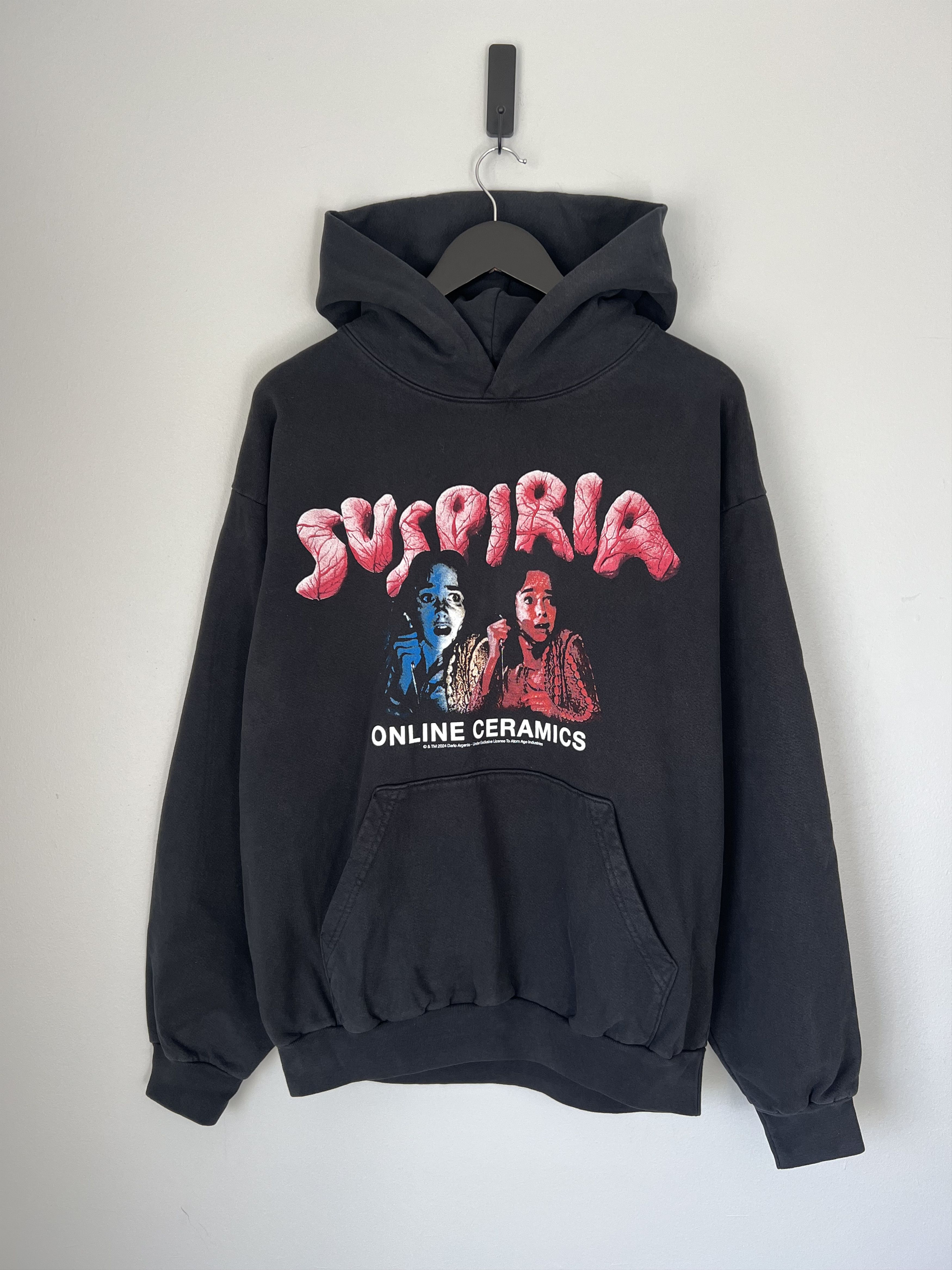 Online Ceramics Online Ceramics Suspiria Hoodie in Black Grailed