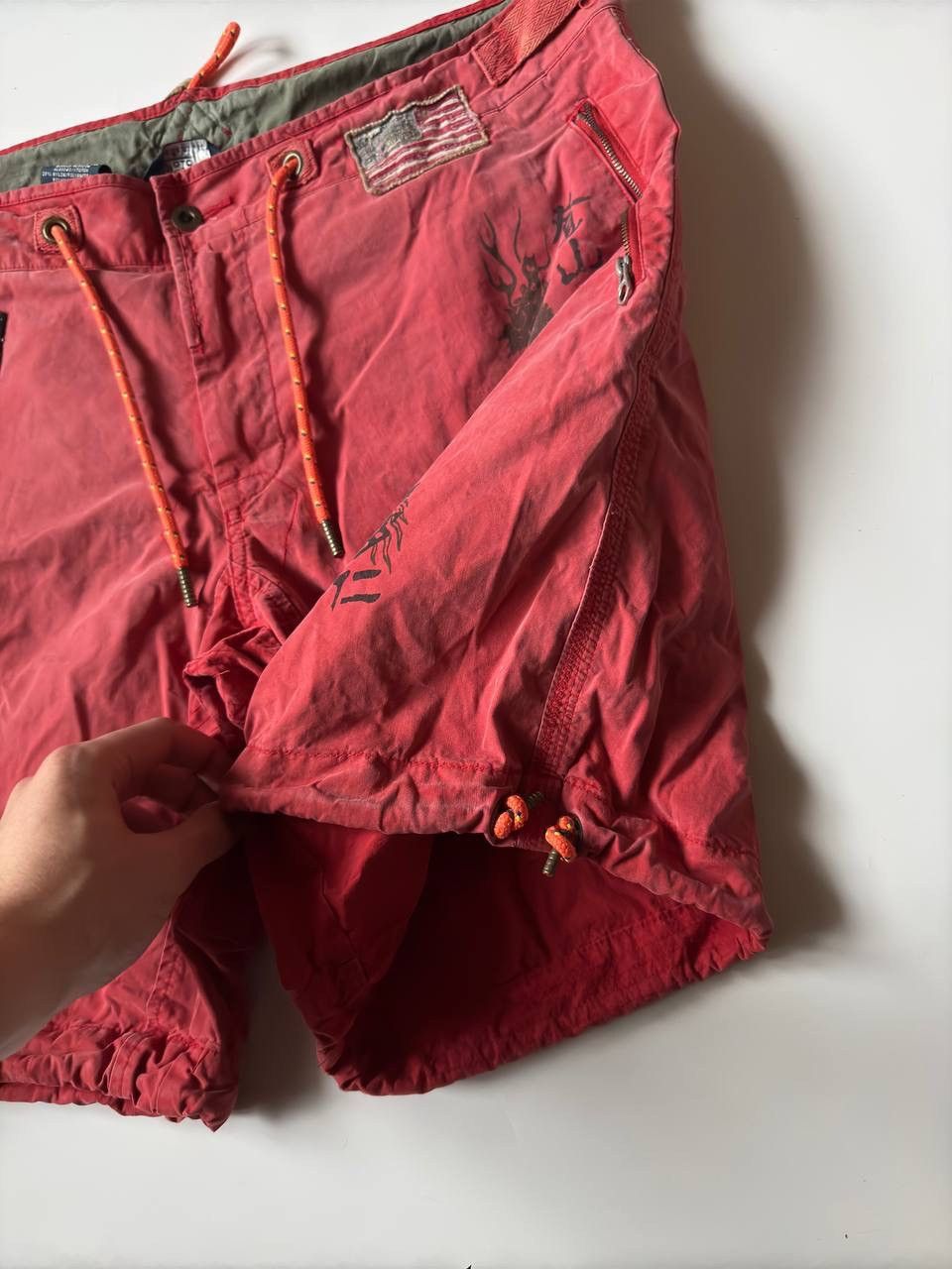 Polo Ralph Lauren Vintage Pol by Ralph Lauren Dragon Japan cargo shorts sz XL Size US 38 / EU 54 - 13 Thumbnail