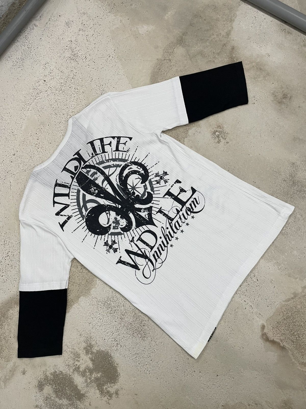 Affliction B/W 3Q Tee Wild Life Annihilation Affliction Design Motive Size US M / EU 48-50 / 2 - 11 Thumbnail