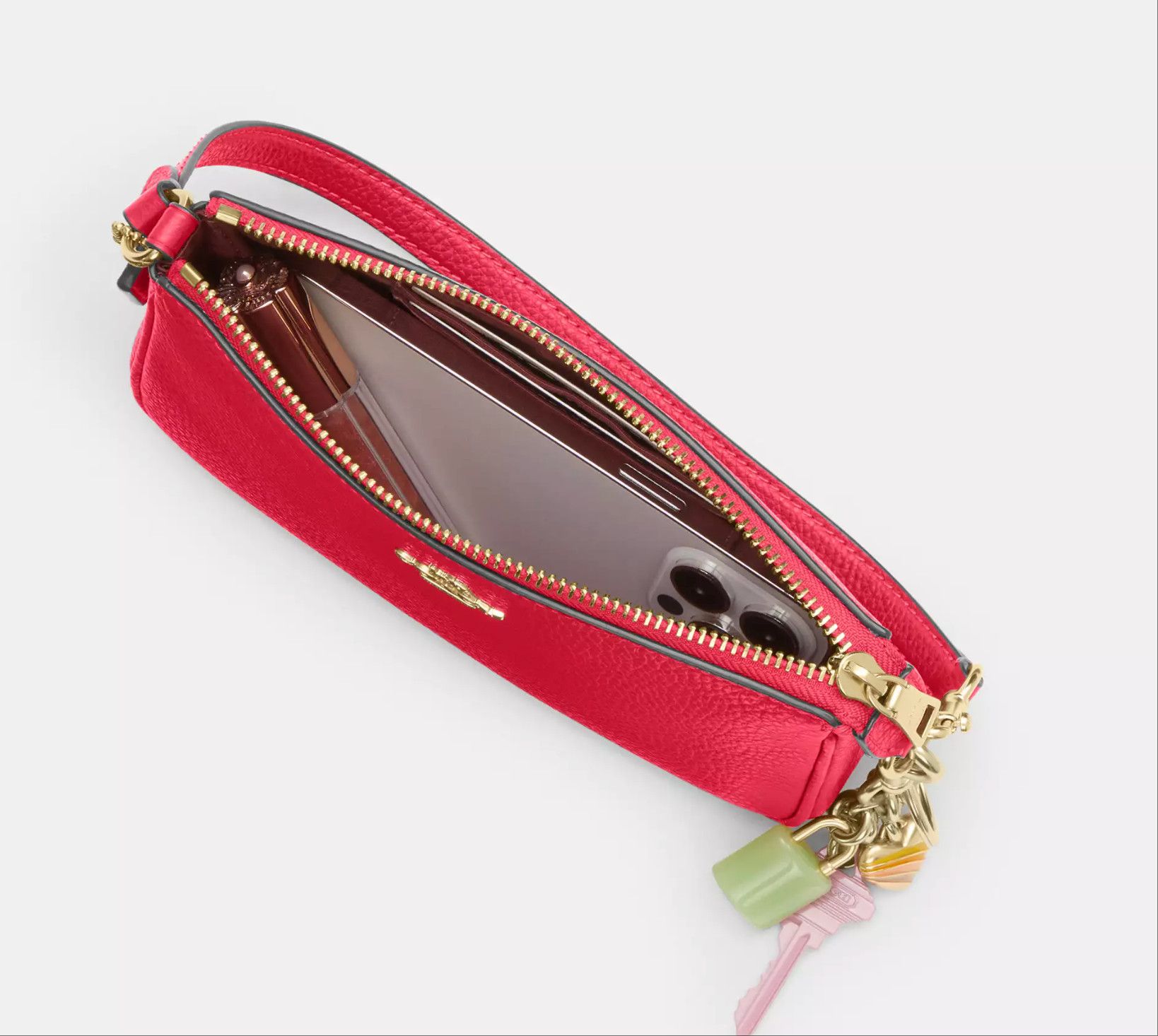 Coach Nolita 19 CBQ88 Gold/Carnation Size ONE SIZE - 13 Thumbnail