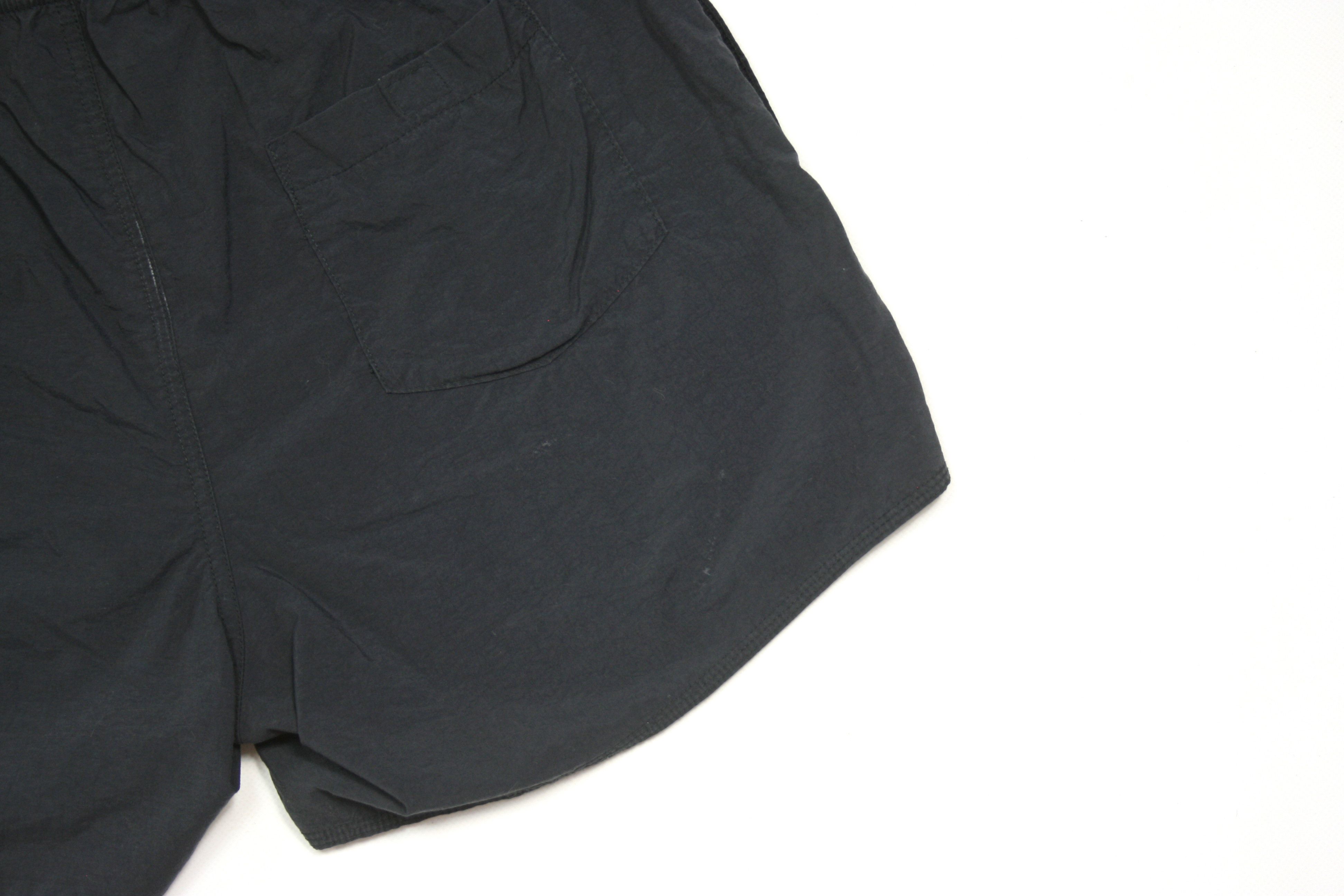 Nike 90S Swoosh Logo Nylon Swim Shorts Vintage Size US 32 / EU 48 - 4 Thumbnail