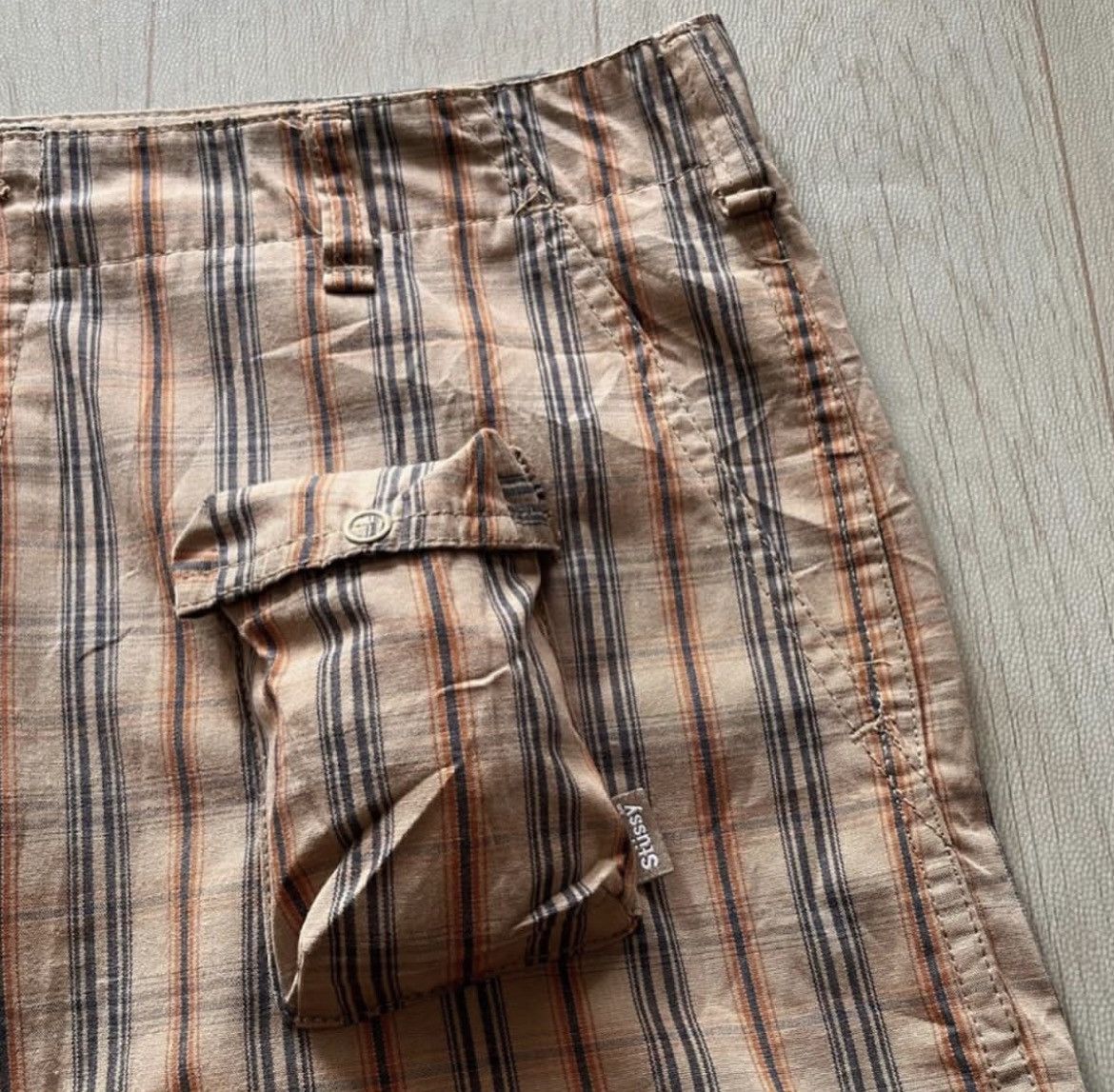Stussy 00s stussy plaid multipocket short Size US 32 / EU 48 - 4 Thumbnail