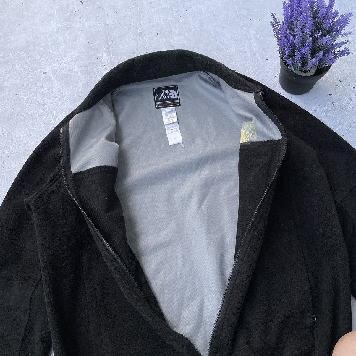 The North Face 🔥rare🔥vintage tnf fleece jacket with membrane Size US L / EU 52-54 / 3 - 7 Thumbnail