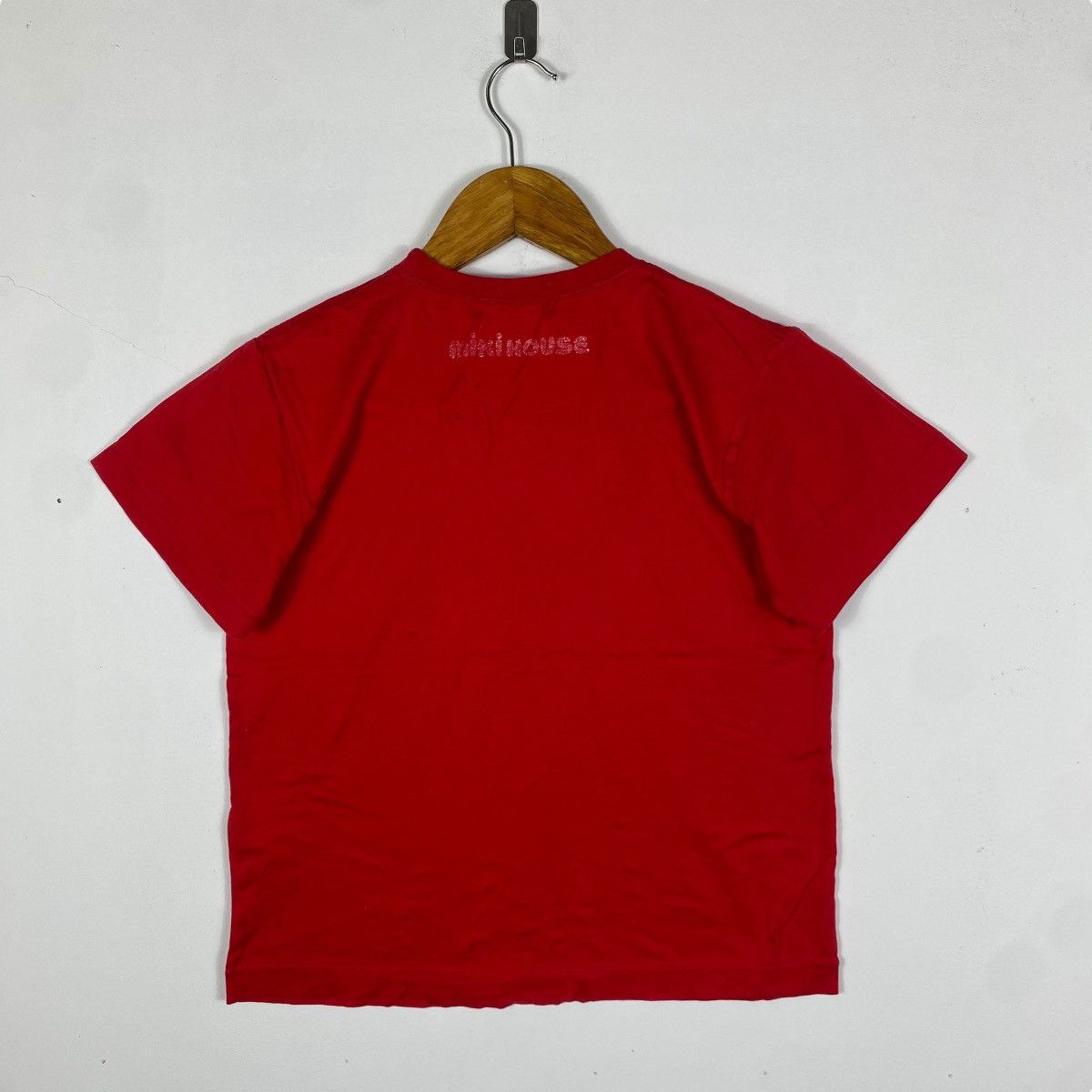 Japanese Brand Japanese Brand MIKI HOUSE Faded Logo Graphic Tee Shirt Size US M / EU 48-50 / 2 - 5 Thumbnail
