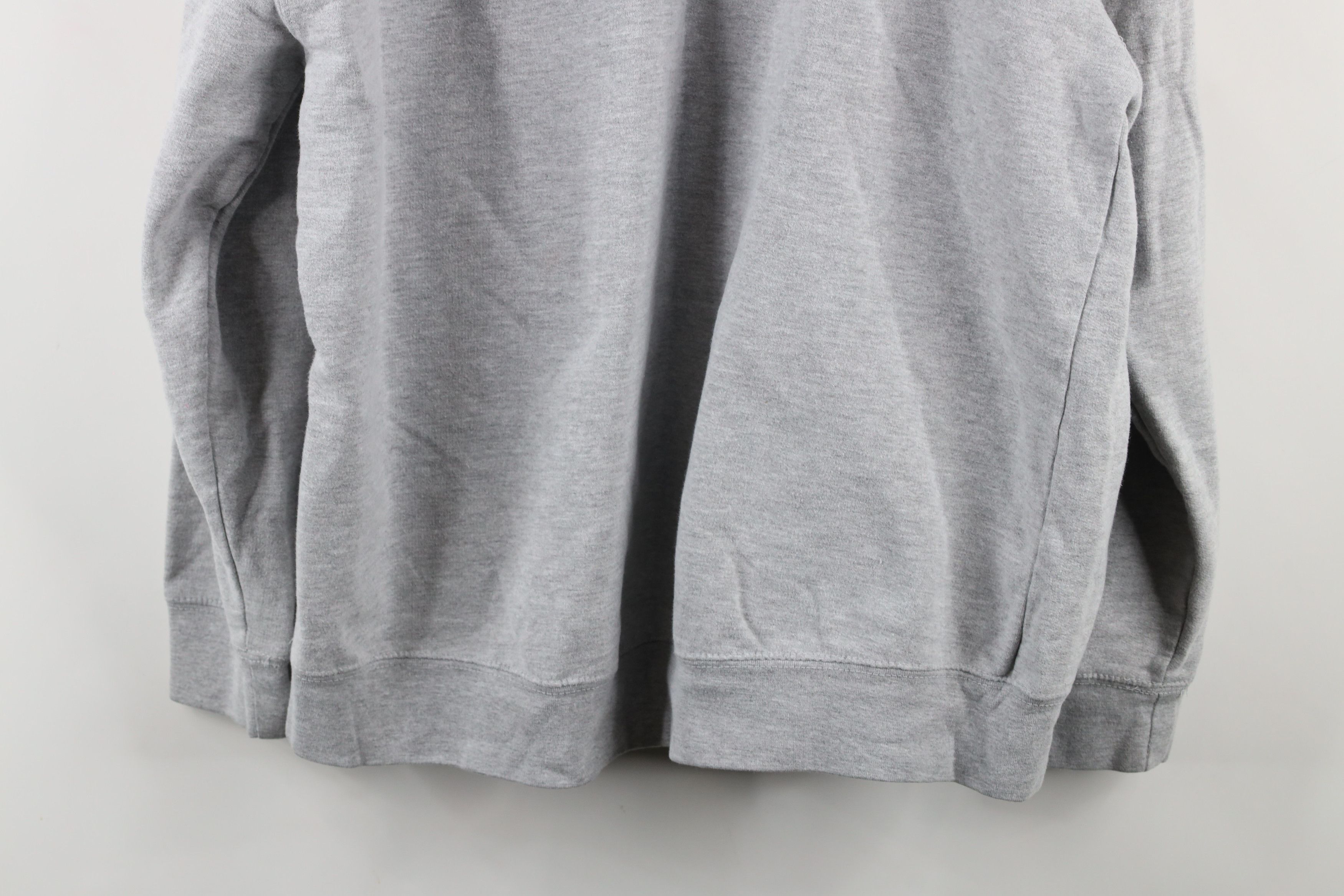 Vintage Vintage 90s Michigan State University Hoodie Sweatshirt Gray Size US XL / EU 56 / 4 - 12 Thumbnail
