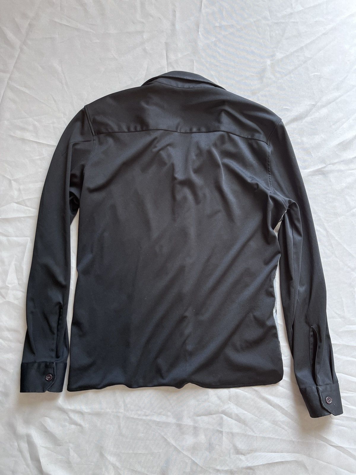 Designer × Vintage Maurice Emde Vintage Rhombus Diamond Pattern Stretch Shirt Size US L / EU 52-54 / 3 - 14 Thumbnail
