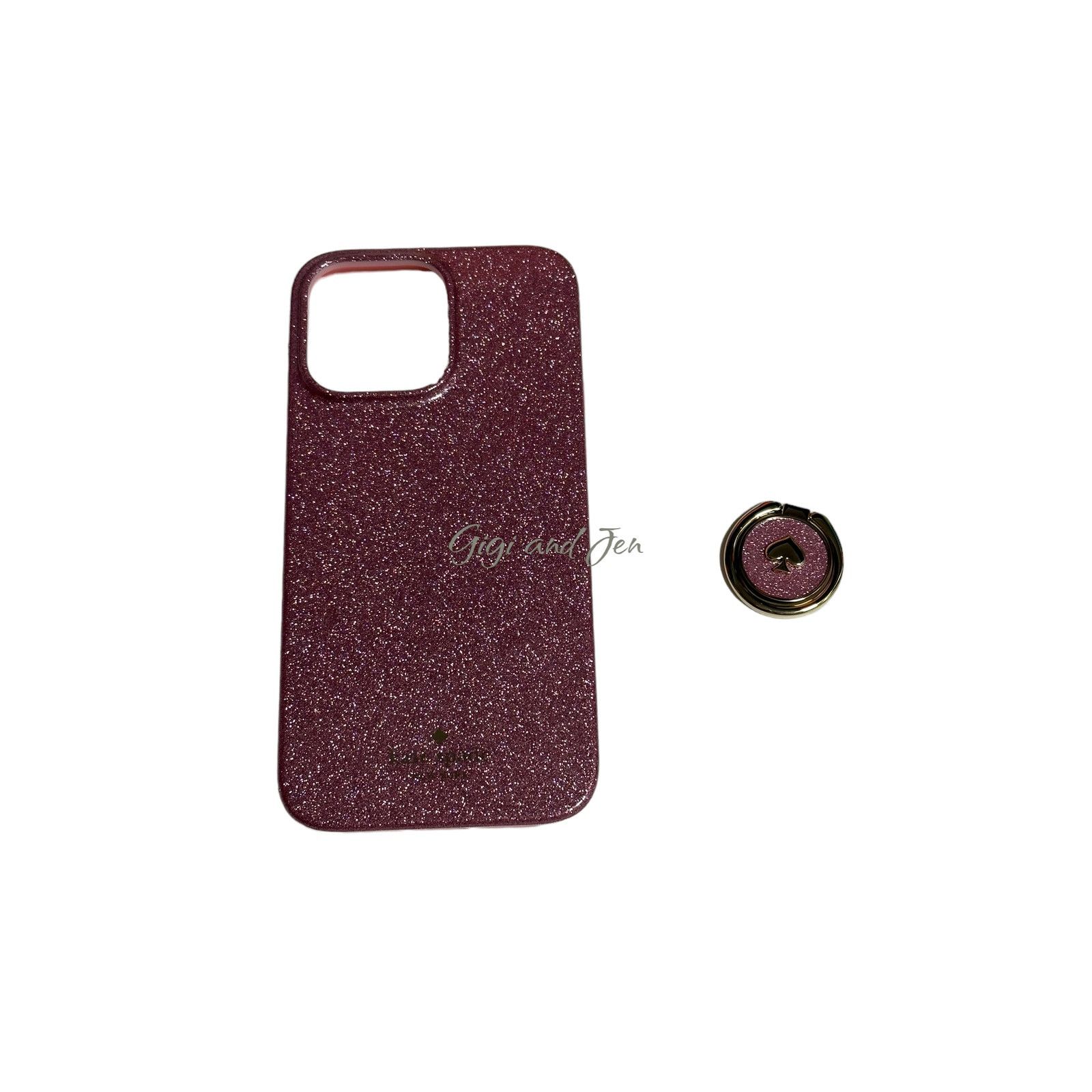Kate Spade Kate spade Glitter Stability Ring iPhone 14 PRO Case Size ONE SIZE - 3 Thumbnail