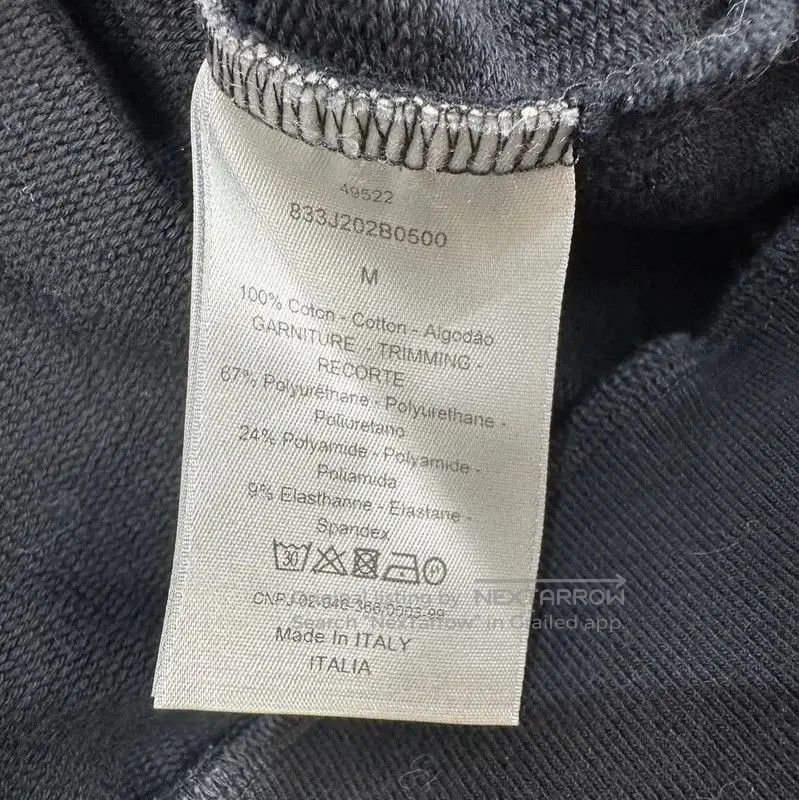 Dior Dior Black Embroidered Men's Zip-Up Hoodie . Size US M / EU 48-50 / 2 - 6 Thumbnail