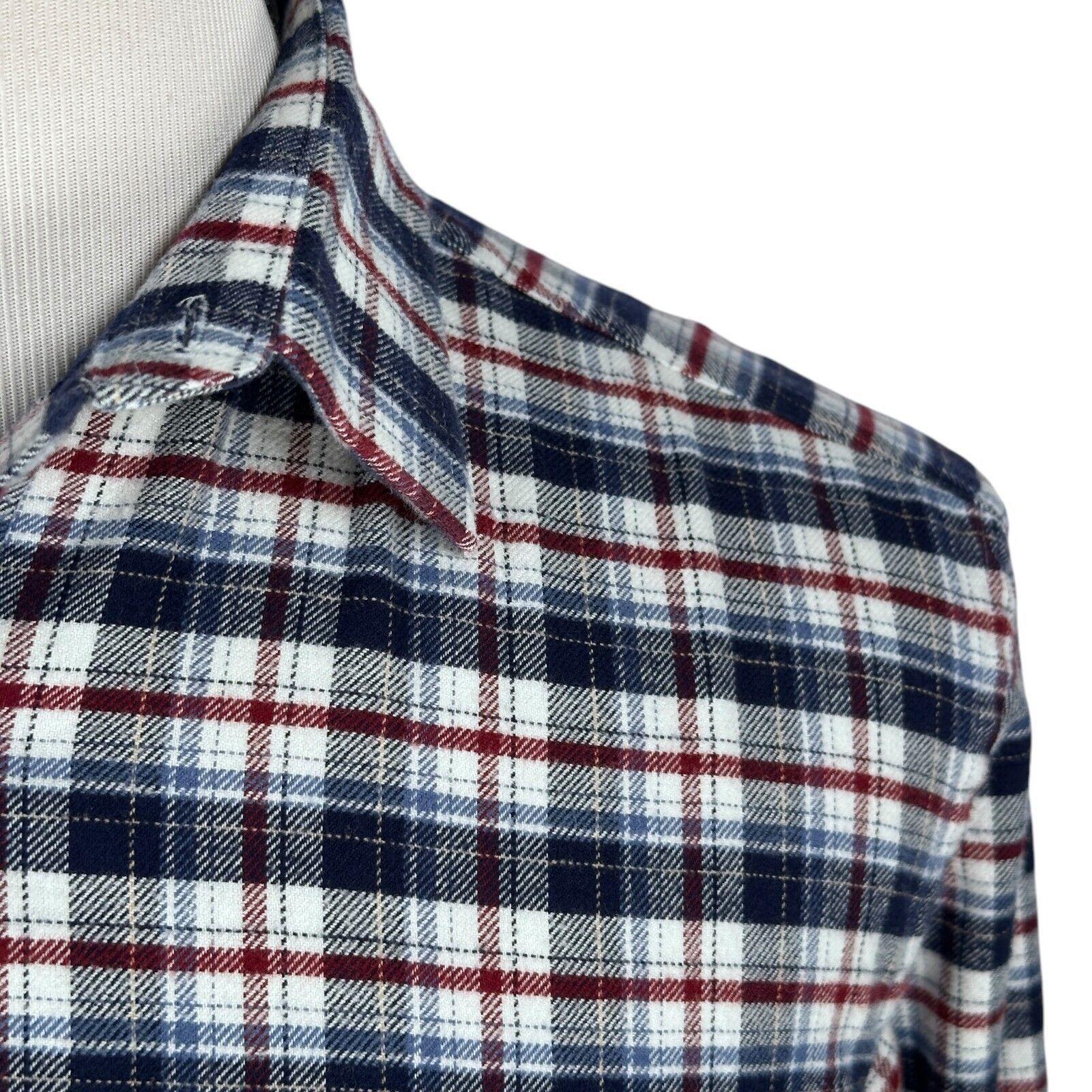 UNTUCKit Untuckit Flannel Shirt Men’s Large Multicolor Button-Up Size US L / EU 52-54 / 3 - 3 Thumbnail