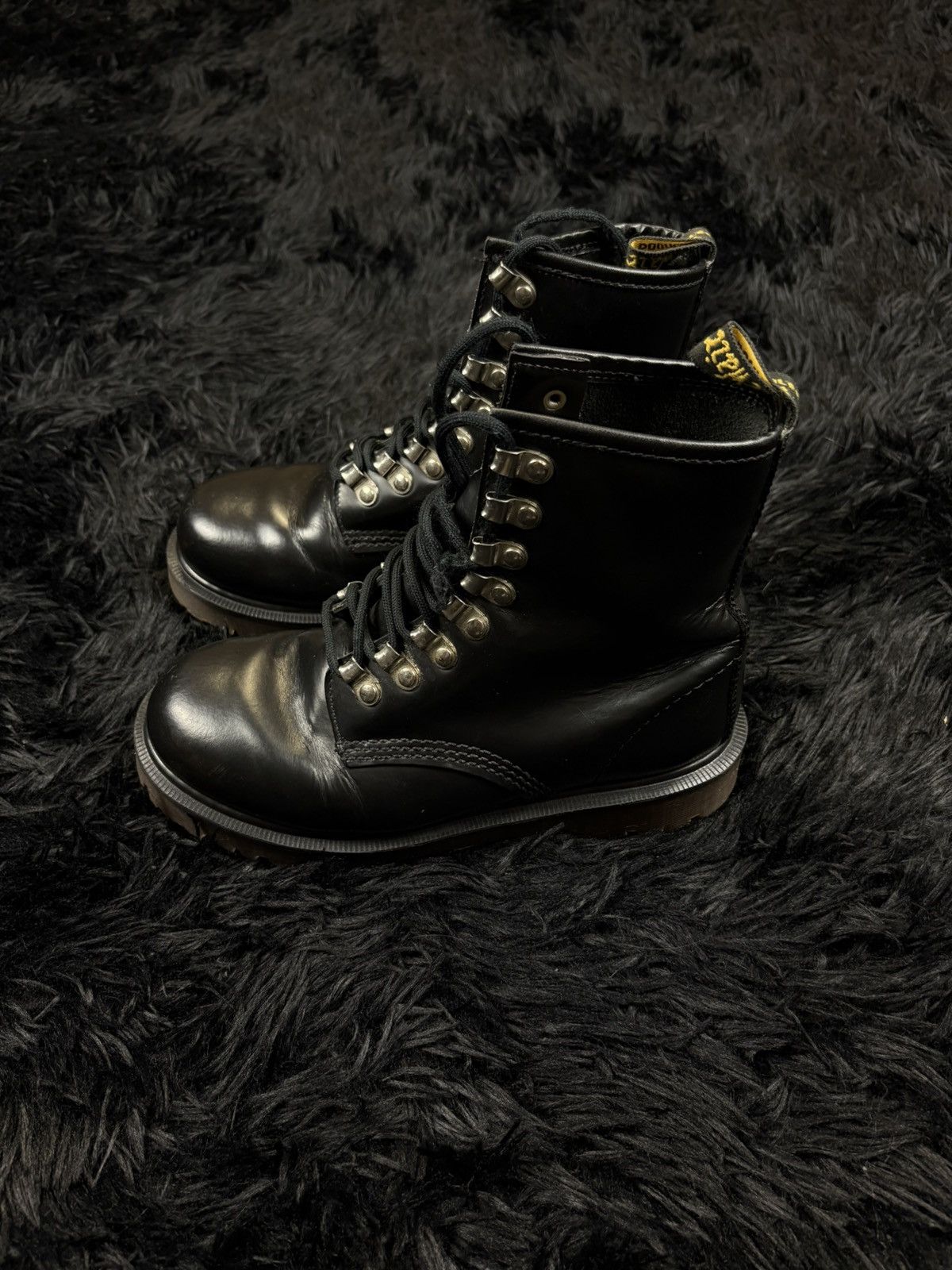 Dr. Martens Vintage Dr Martens Combat England Leather Boots Size US 7 / IT 37 - 5 Thumbnail