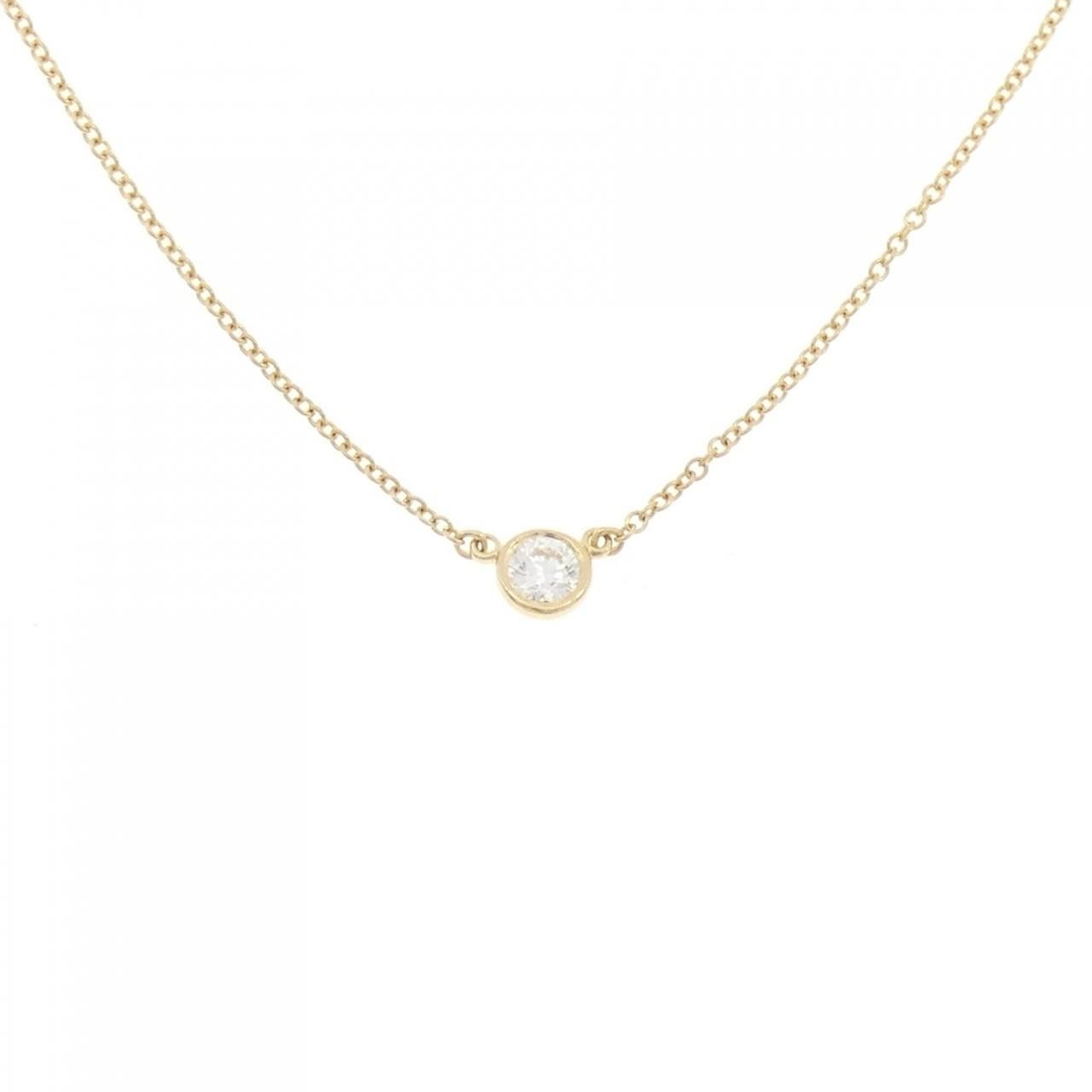 Tiffany & Co. Tiffany By the Yard Au750 Necklace Crocodile skin Necklace 60017721 DUTY FREE for USA
