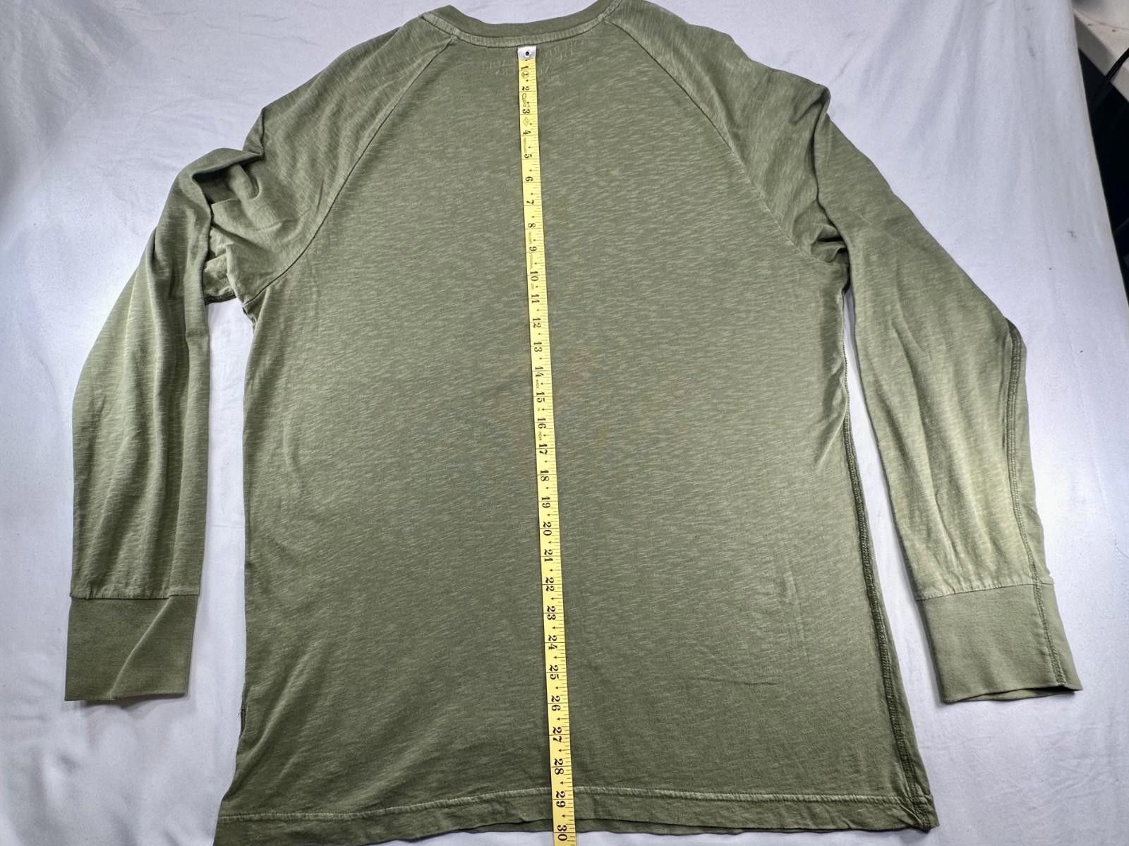 American Eagle Outfitters American Eagle Men XL Green Athletic Fit Embroidered T-Shirt Size US XL / EU 56 / 4 - 6 Thumbnail