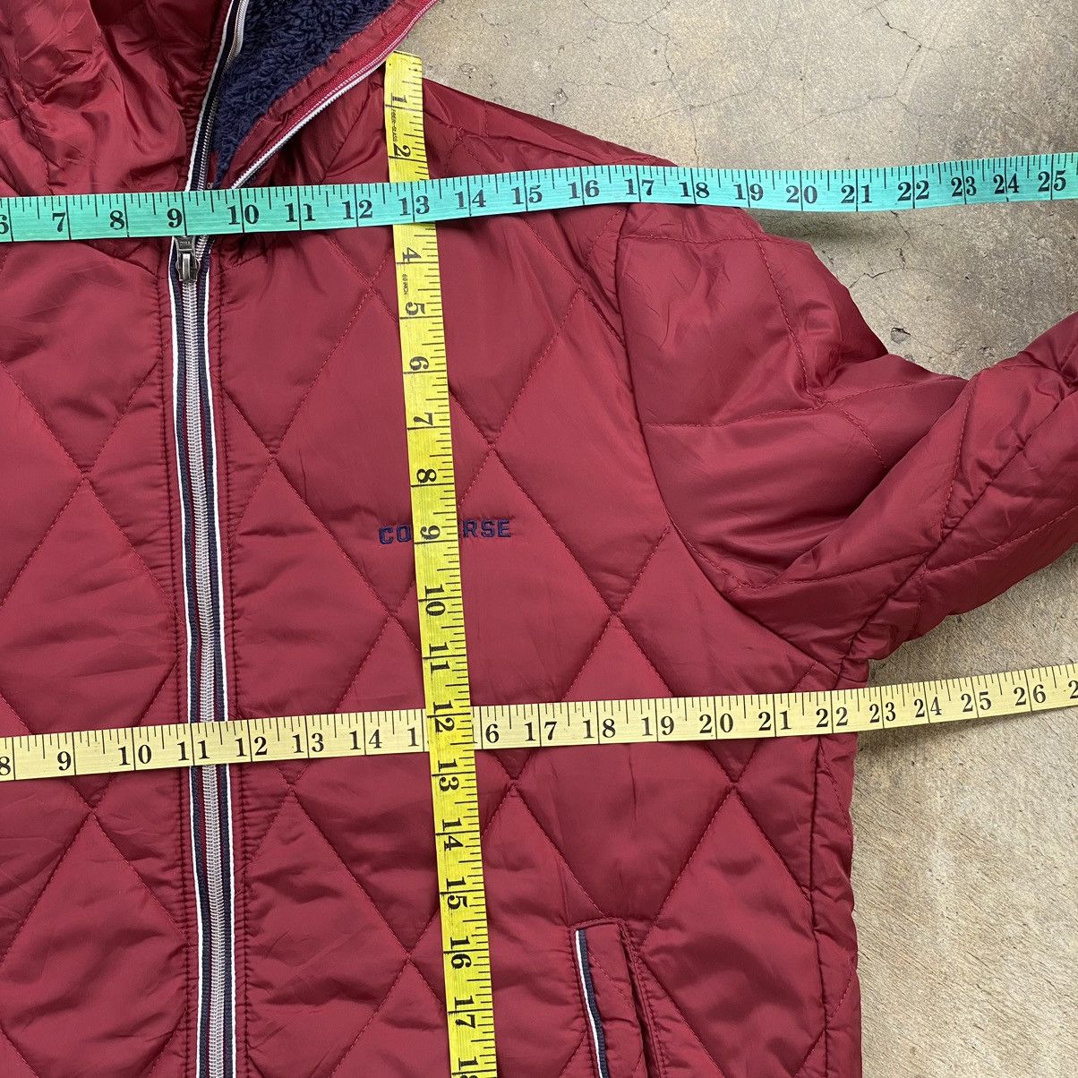 20471120 × Converse Converse Puffer Jacket Hooded Nice Design Size US M / EU 48-50 / 2 - 17 Thumbnail