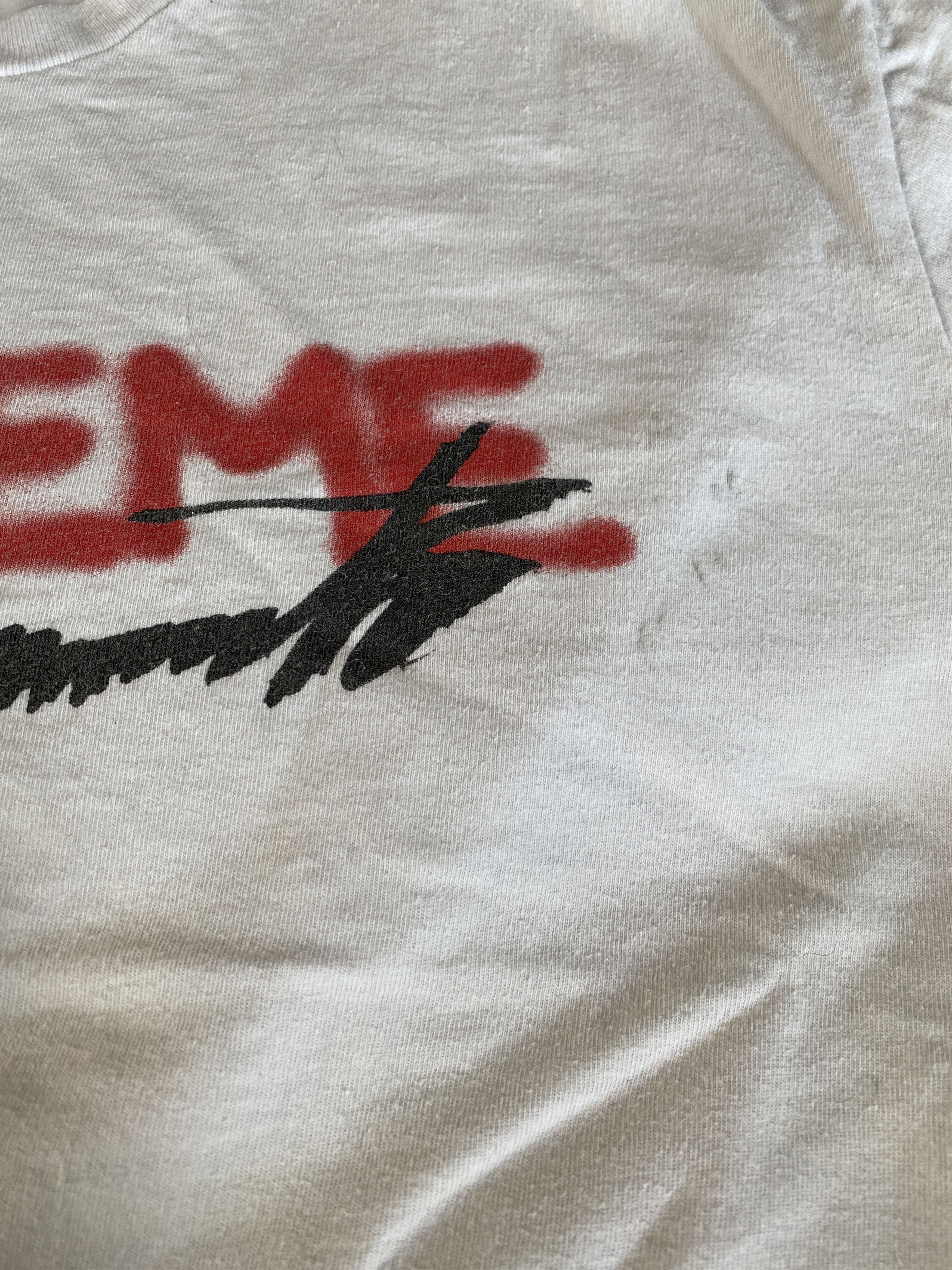 Supreme × Yohji Yamamoto Supreme x Yohji Yamamoto graffiti printed t-shirt tee Size US M / EU 48-50 / 2 - 7 Thumbnail