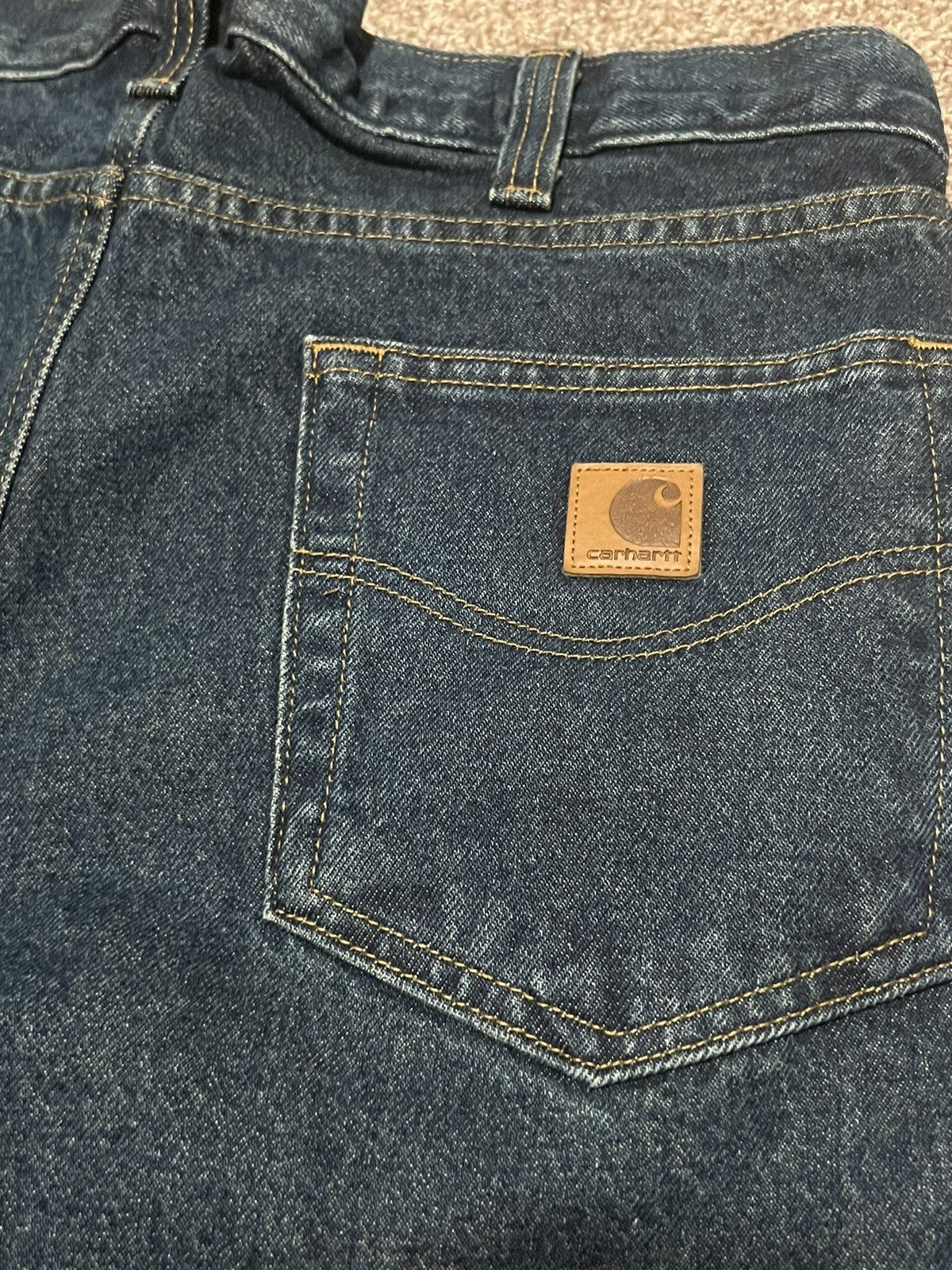 Carhartt × Vintage Carhartt Baggy Jeans Size US 34 / EU 50 - 3 Thumbnail