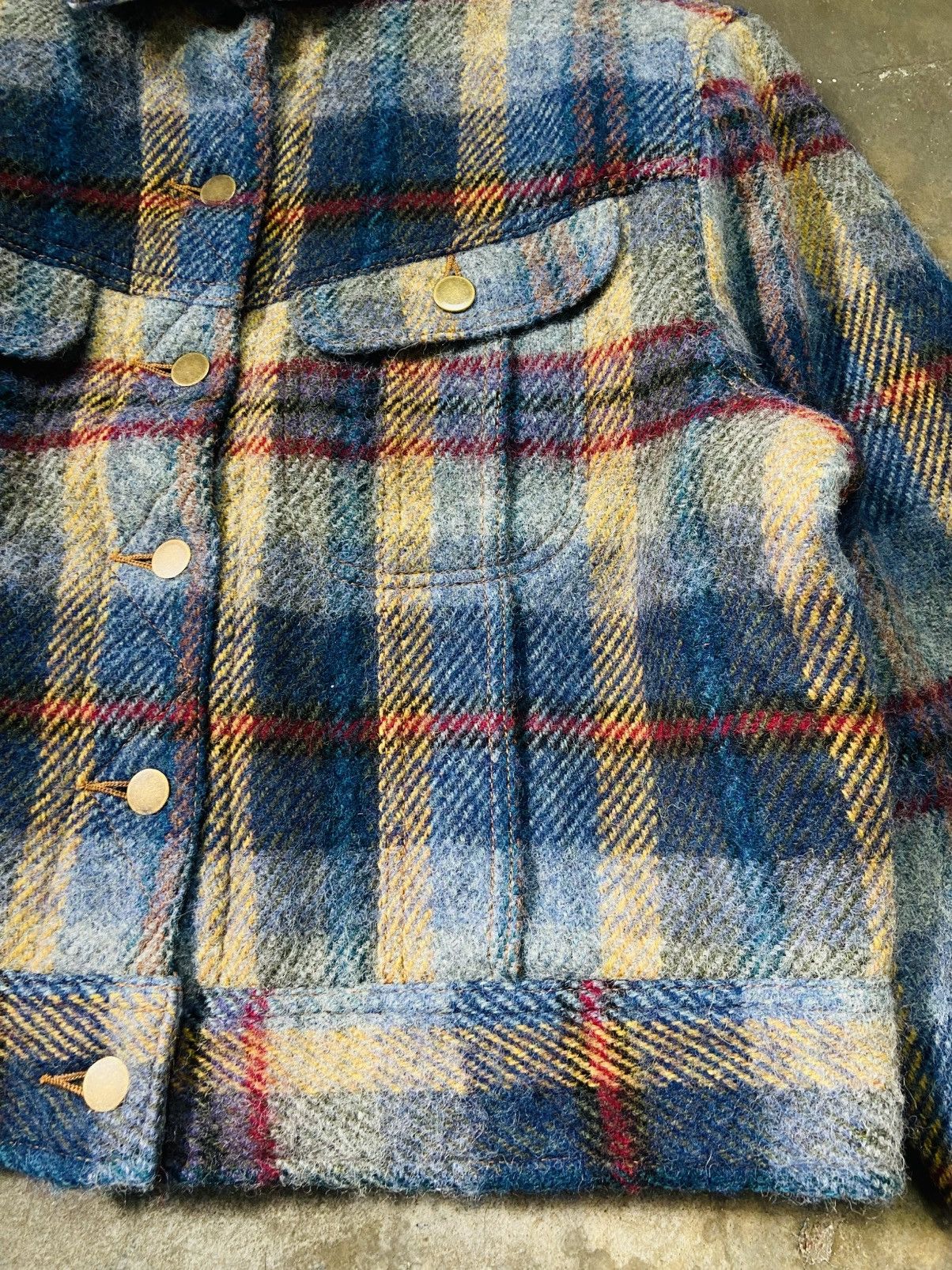 Kaneko Isao Kaneko Isao Wool Baggy Crop Jacket Size L / US 10 / IT 46 - 7 Thumbnail