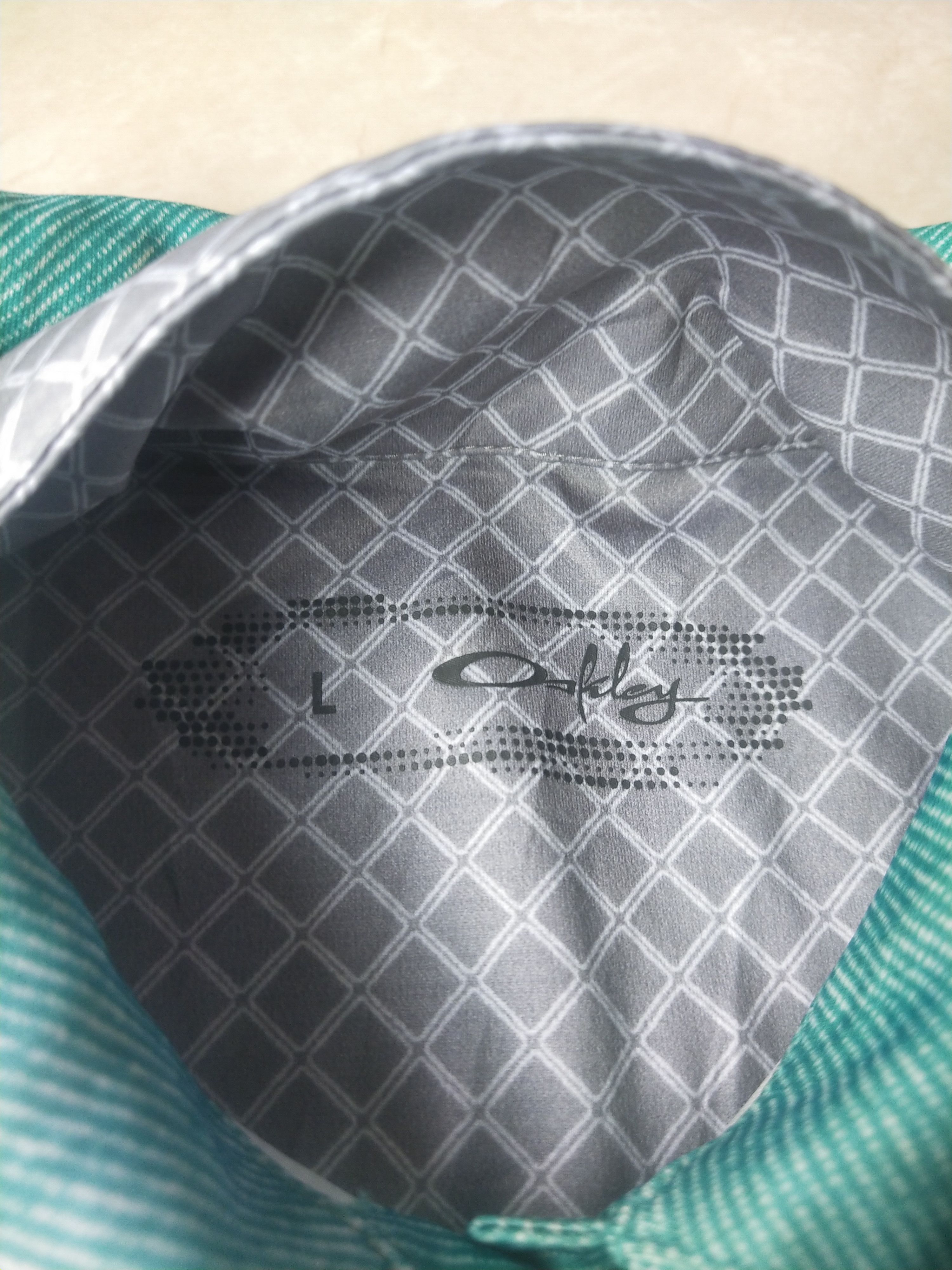 Oakley Oakley Archive Script Logo Long Sleeve Tech Polo Shirt Japan Size L / US 10 / IT 46 - 6 Thumbnail