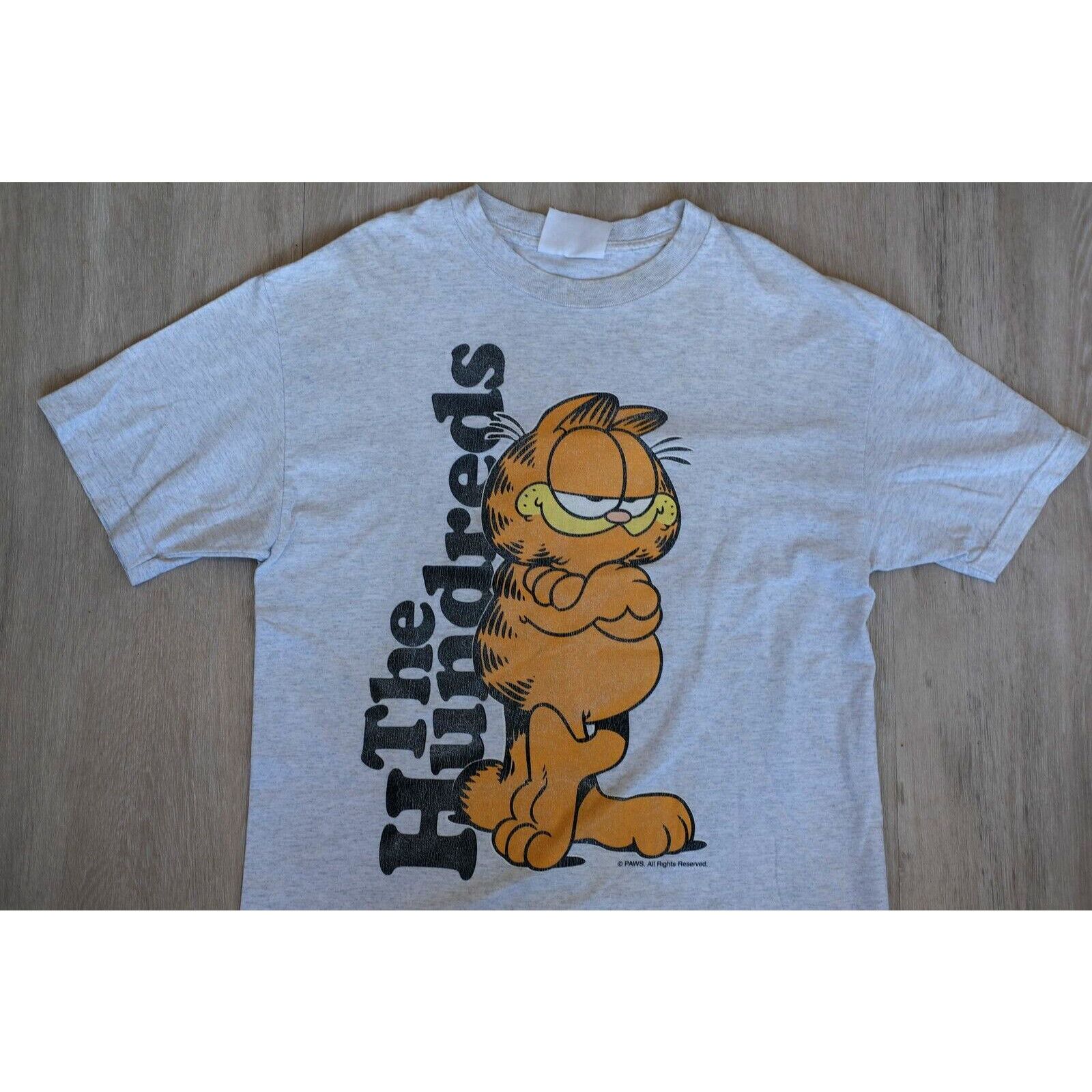 The Hundreds Vintage 2010 The Hundreds Garfield Shirt Unisex Large Black Size US L / EU 52-54 / 3 - 1 Thumbnail