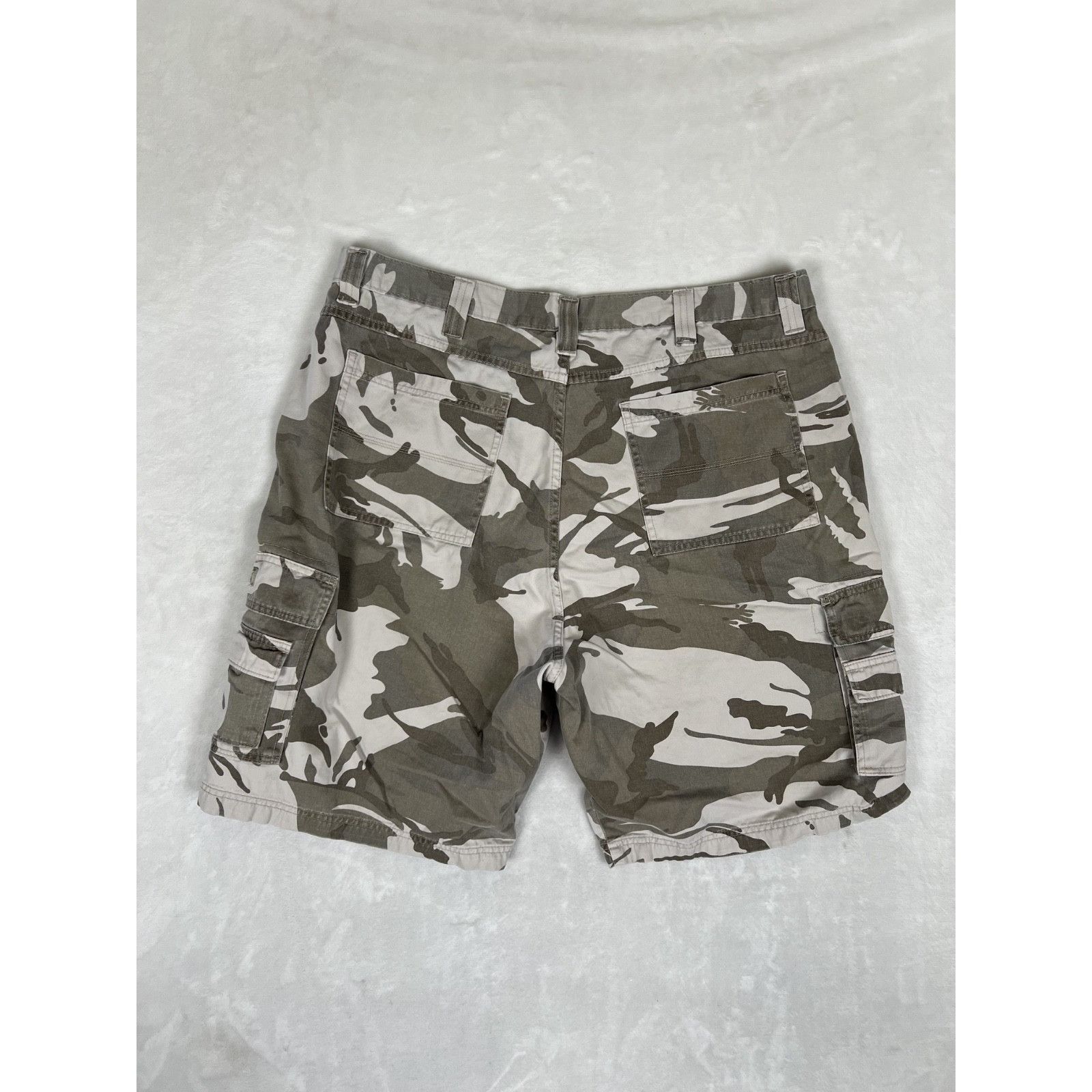 Wrangler Wrangler Shorts Mens 38 Green Camo Ripstop Cargo Stretch 9 I Size US 38 / EU 54 - 6 Thumbnail