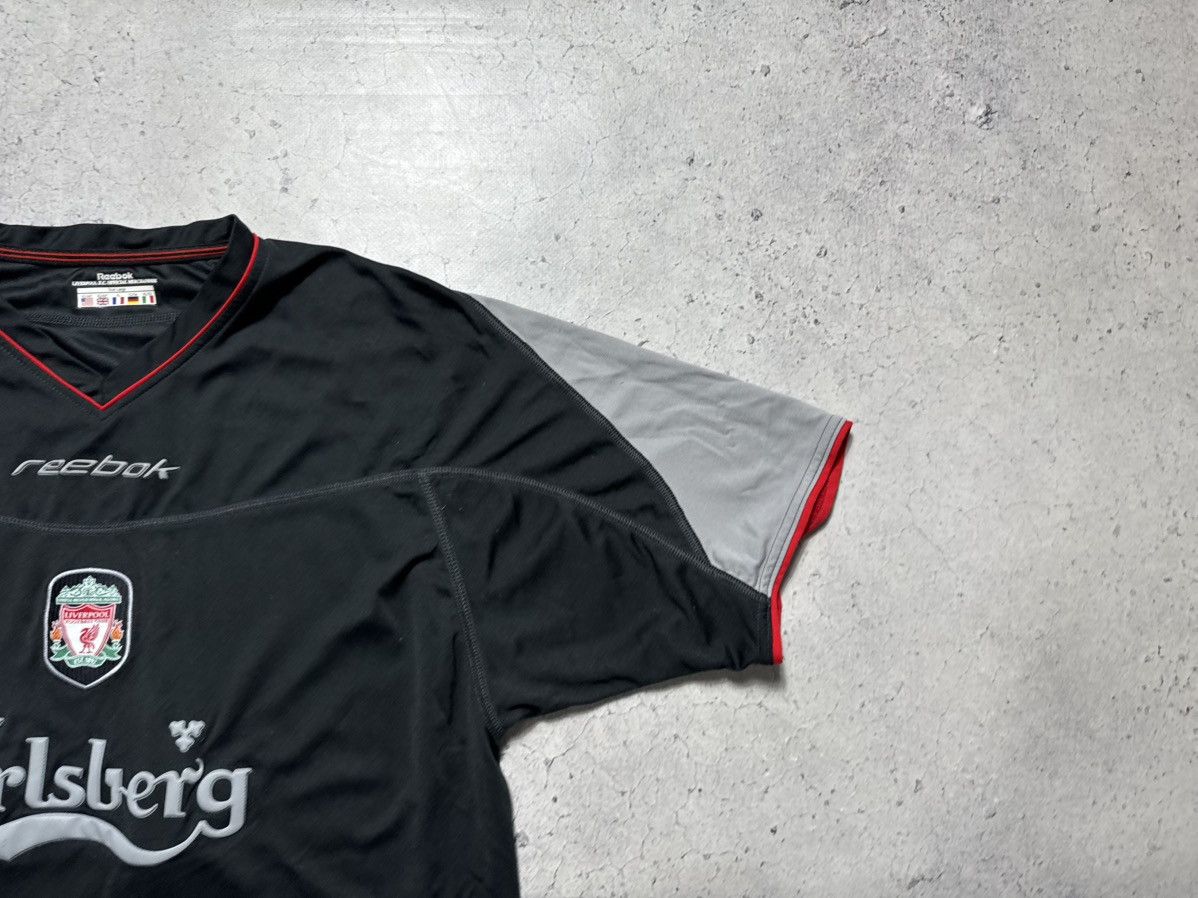 Reebok Reebok FC Liverpool 2002/2003 Vintage Training Soccer Jersey Size US XL / EU 56 / 4 - 2 Thumbnail