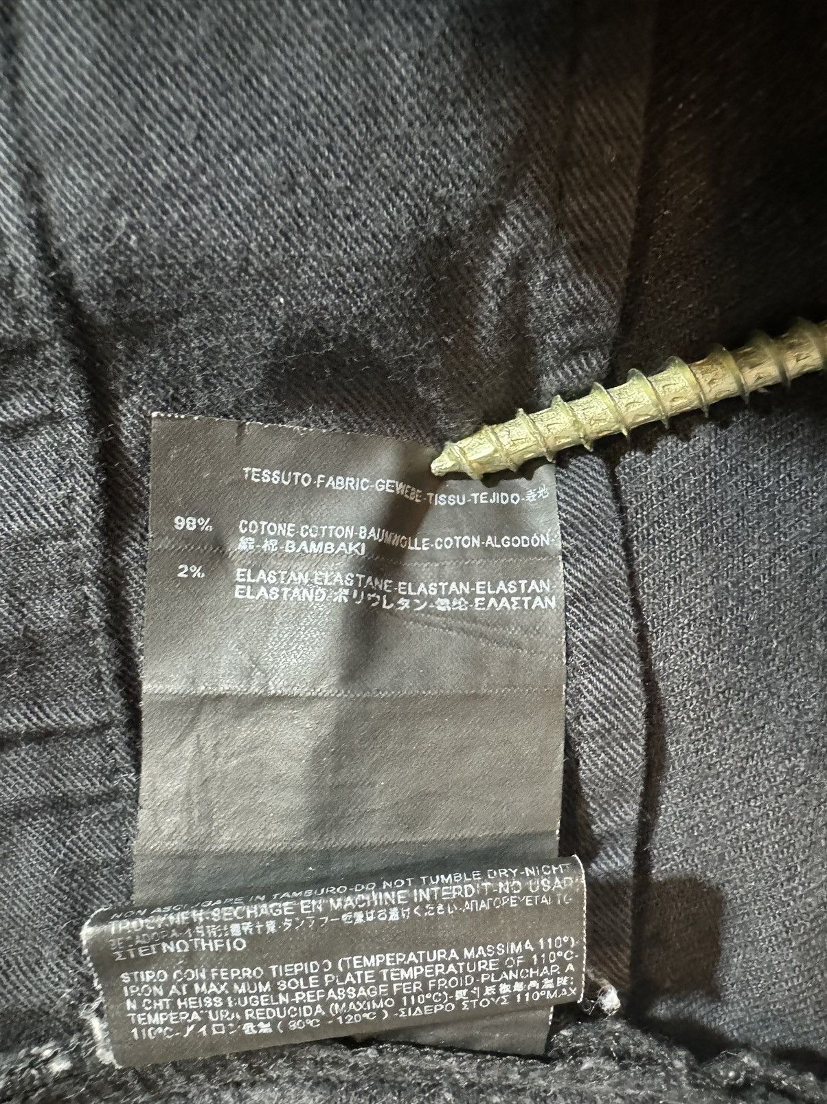 Saint Laurent Paris SAINT LAURENT PARIS CUTOFF 34” Size US 34 / EU 50 - 8 Thumbnail
